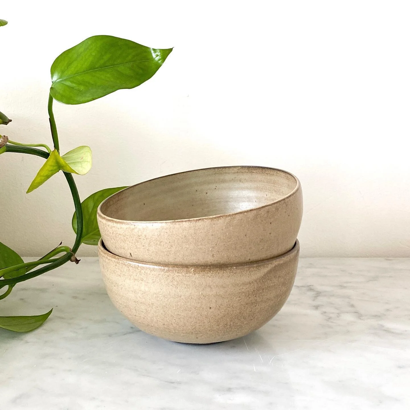 My friend&rsquo;s talents never cease to amaze me. I asked @teditsuruda if she could make me a couple pho &amp; ramen bowls bc I&rsquo;ve been using mixing bowls for my noodle soup. She created these gorgeous ceramic beauties for me and I&rsquo;m so 
