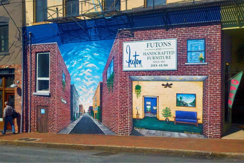 FUTON DESIGNS EXTERIOR IN ASHEVILLE, NC (AFTER)