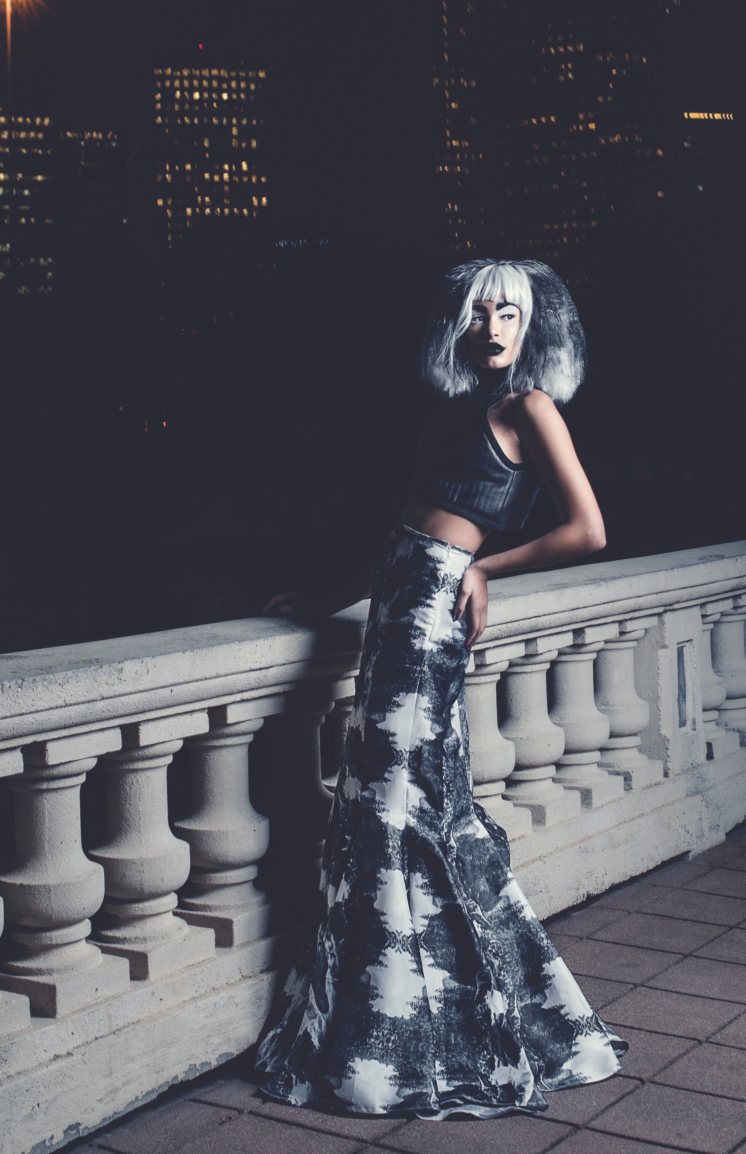  Styled Lookbook for NYFW15  Model: Marissa Hopkins, Photography: Nico Nordstrom, Makeup Artists: Morgan Horres, Wig: Michi Lafary, Designer and Stylist: Nicole Bell 