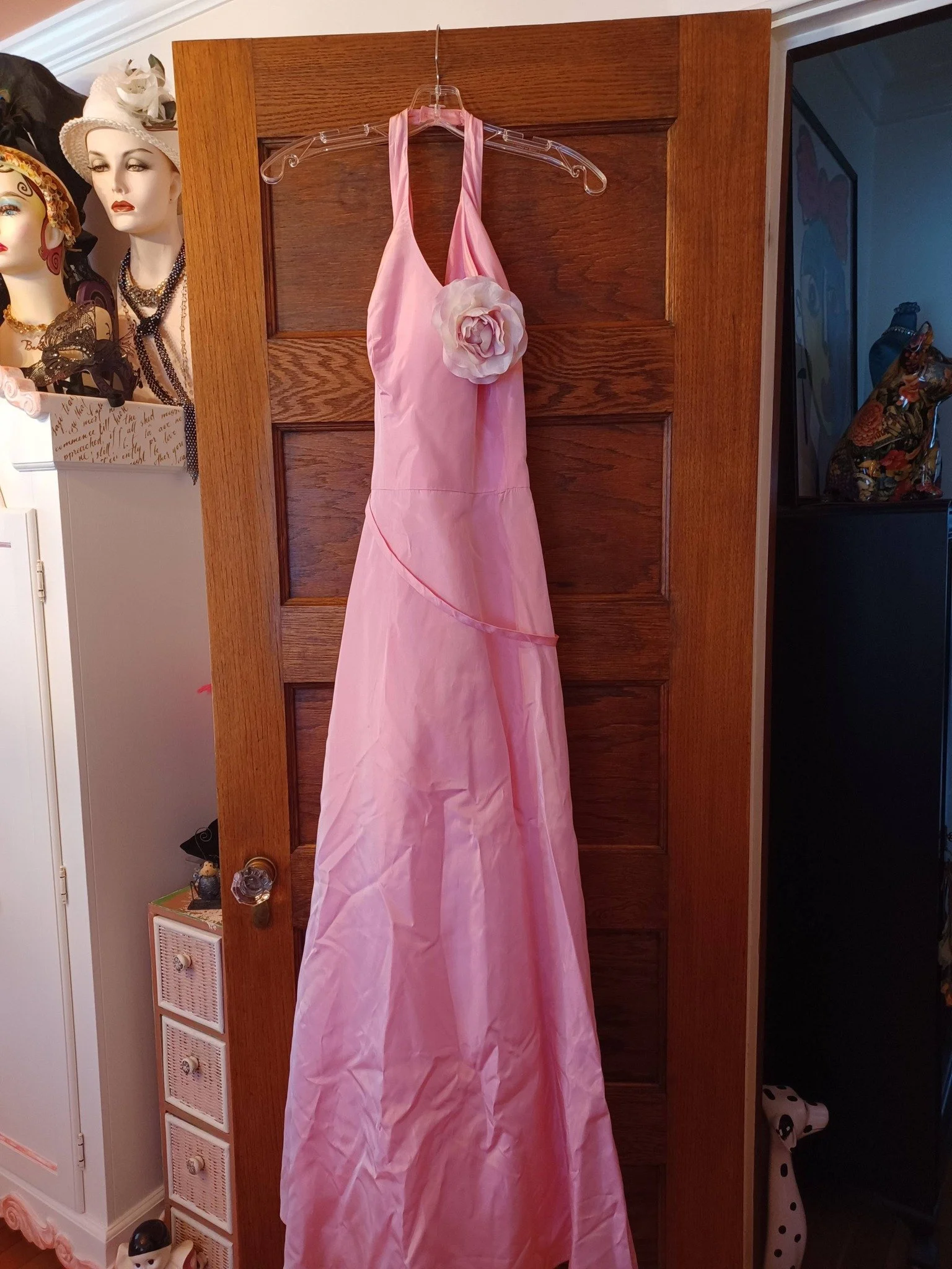 Pink Halter Gown 
