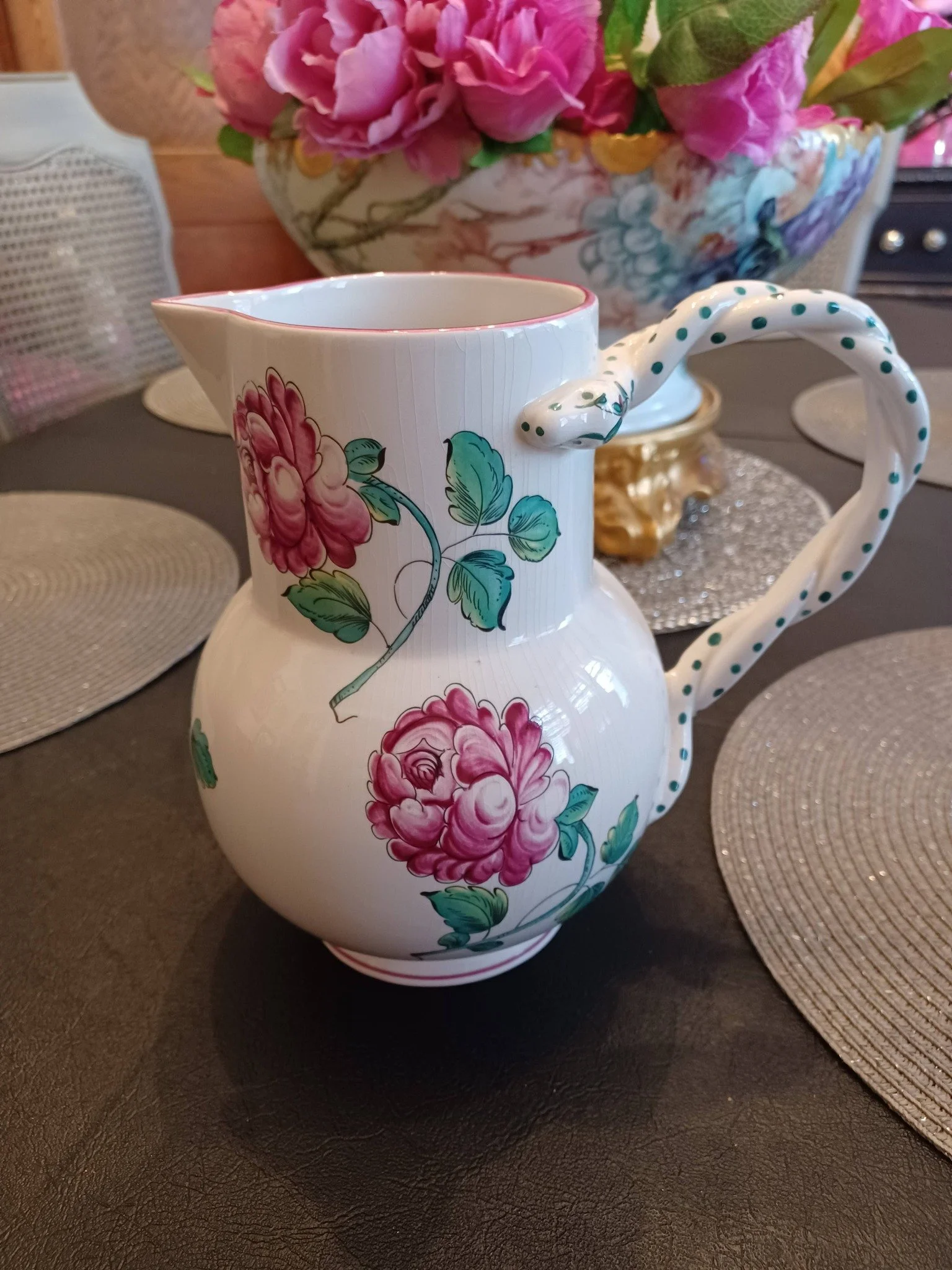Rose Pitcher 
