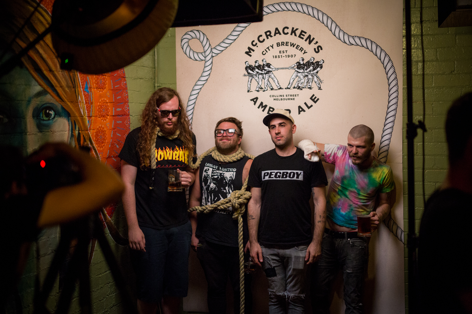 McCracken's 'photo booth'