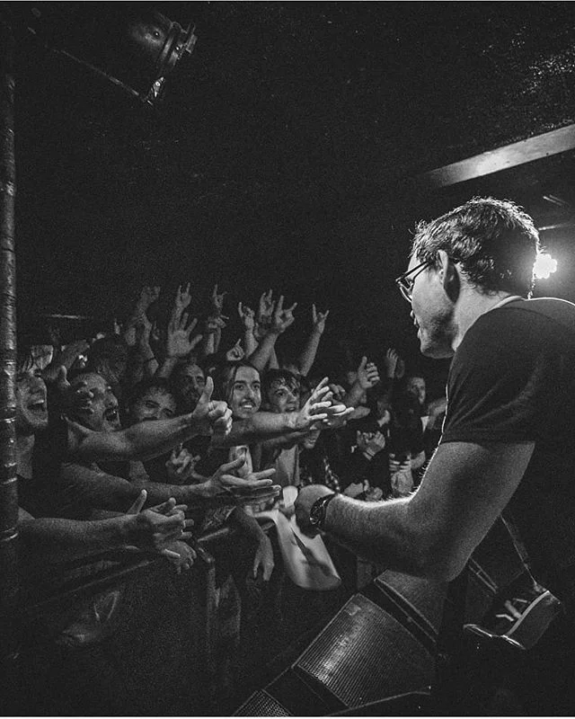 Wonderful @vsualsaus pic of @deafheavenband 💙 there's been an additional release of tix for tonight's Melbourne show. Get 'em on the door. Plz don't miss out tho!