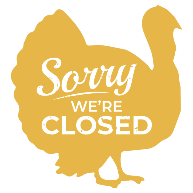 Closed for Thanksgiving