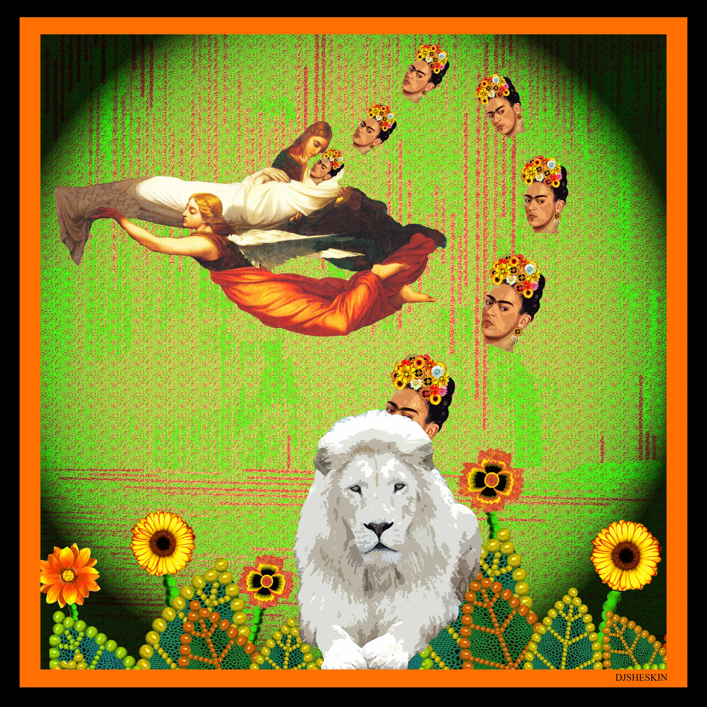 Frida Kahlo Reincarnated as a Lion.jpg