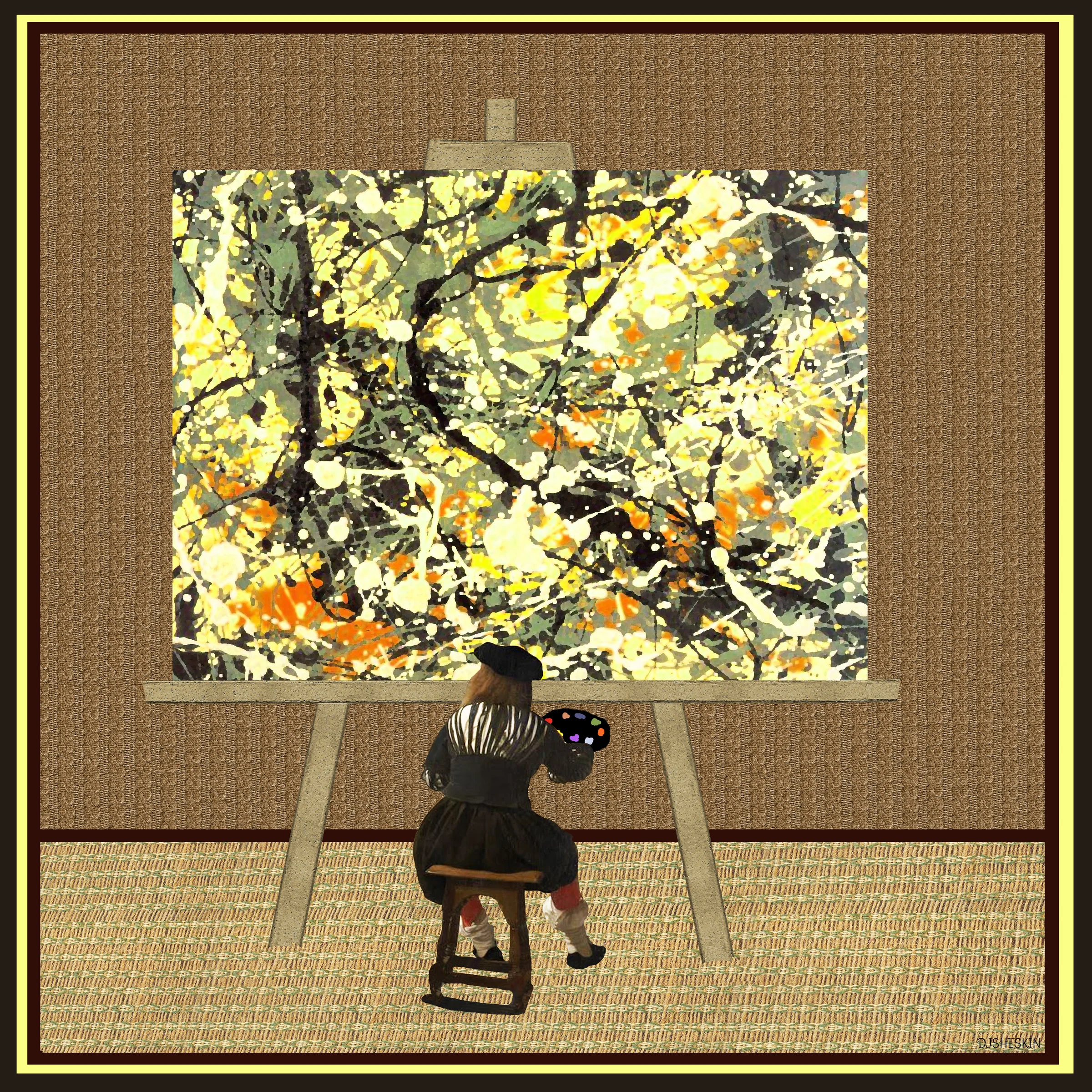 Vermeer Painting a Jackson Pollock.jpg