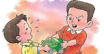 小孩為爭奪玩具起衝突