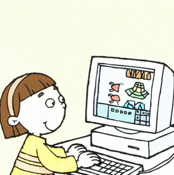 我的孩子一天到晚玩電腦