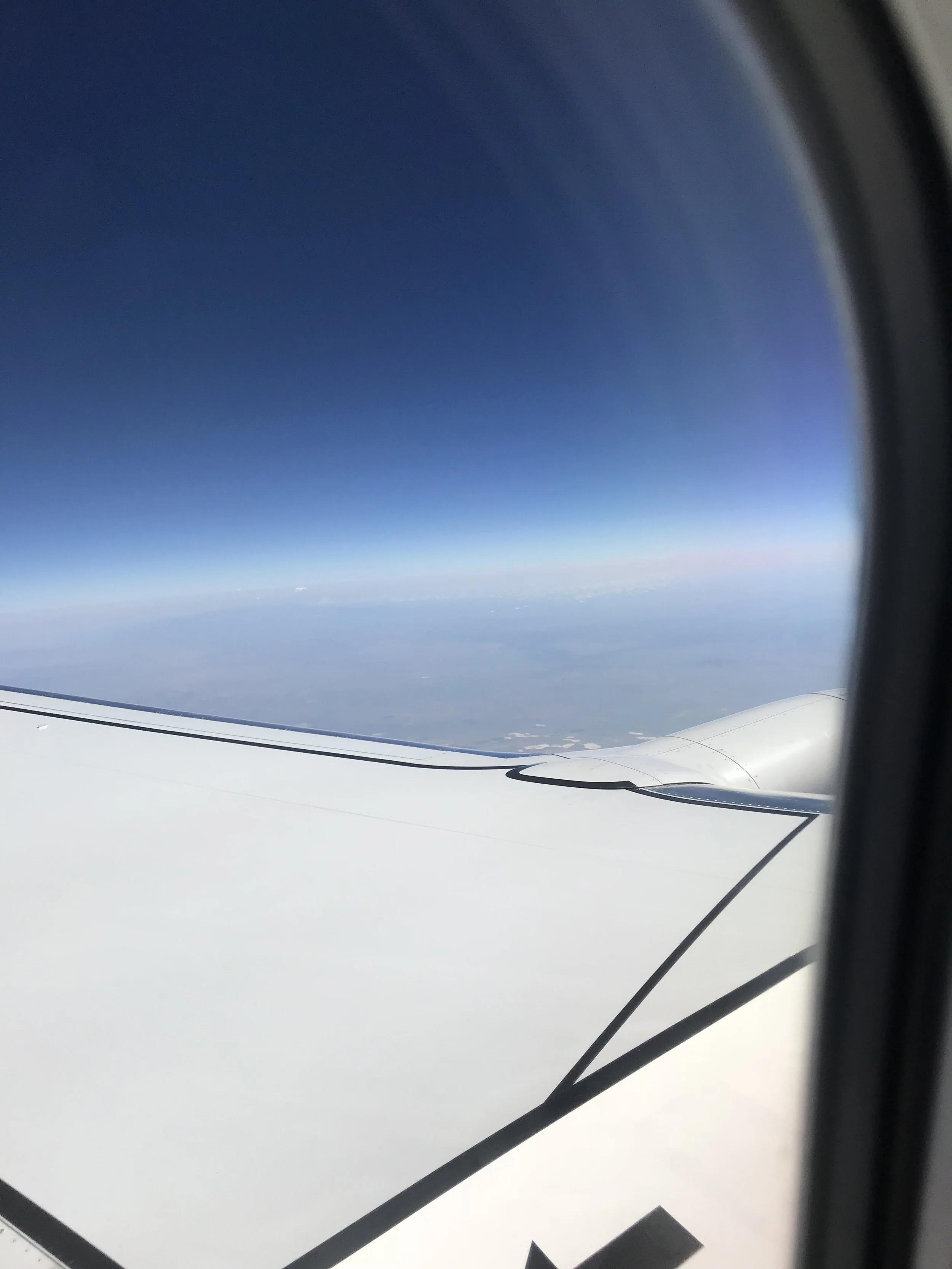 Cruising altitude. 