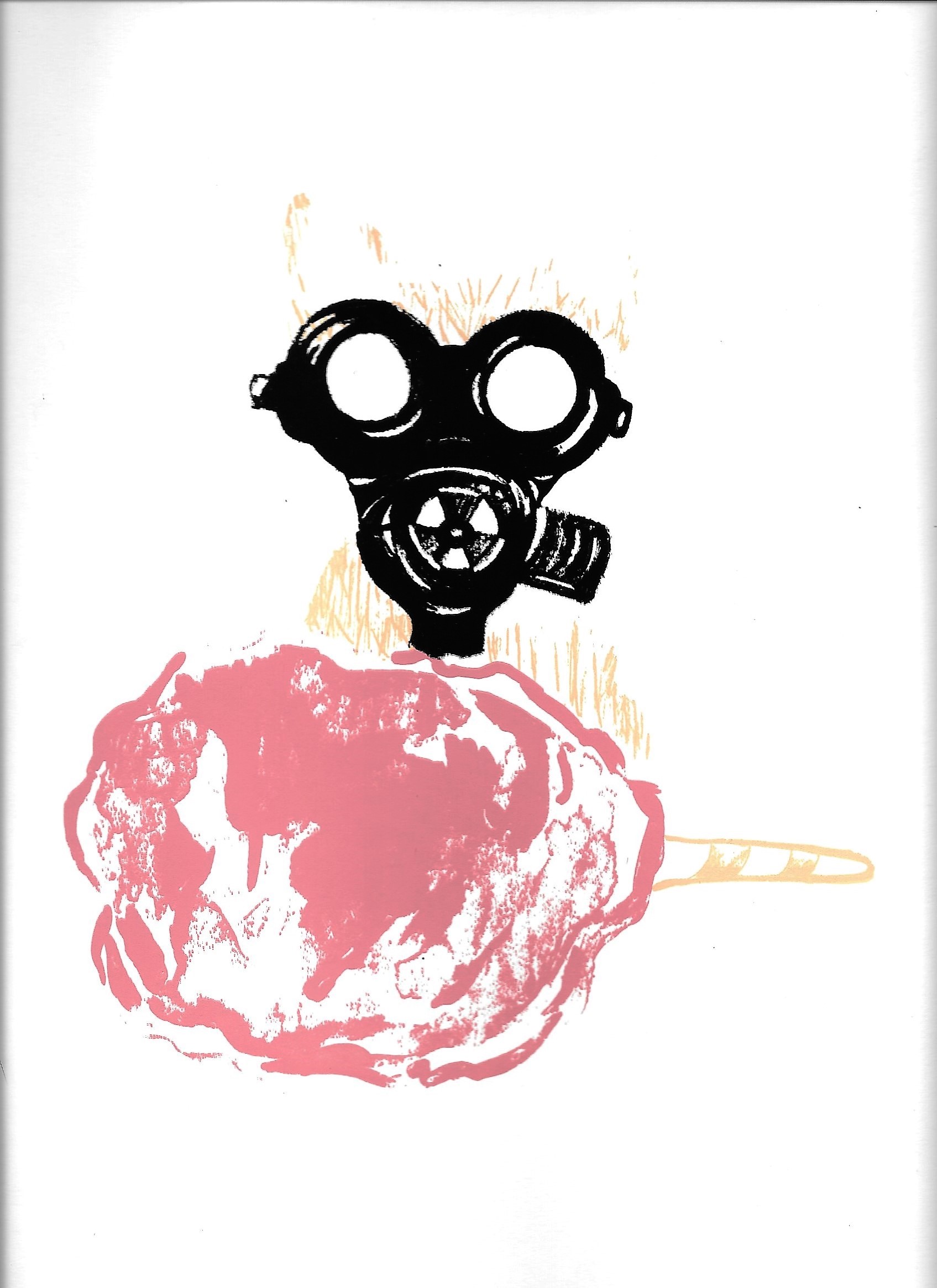  3 run acrylic screenprint 