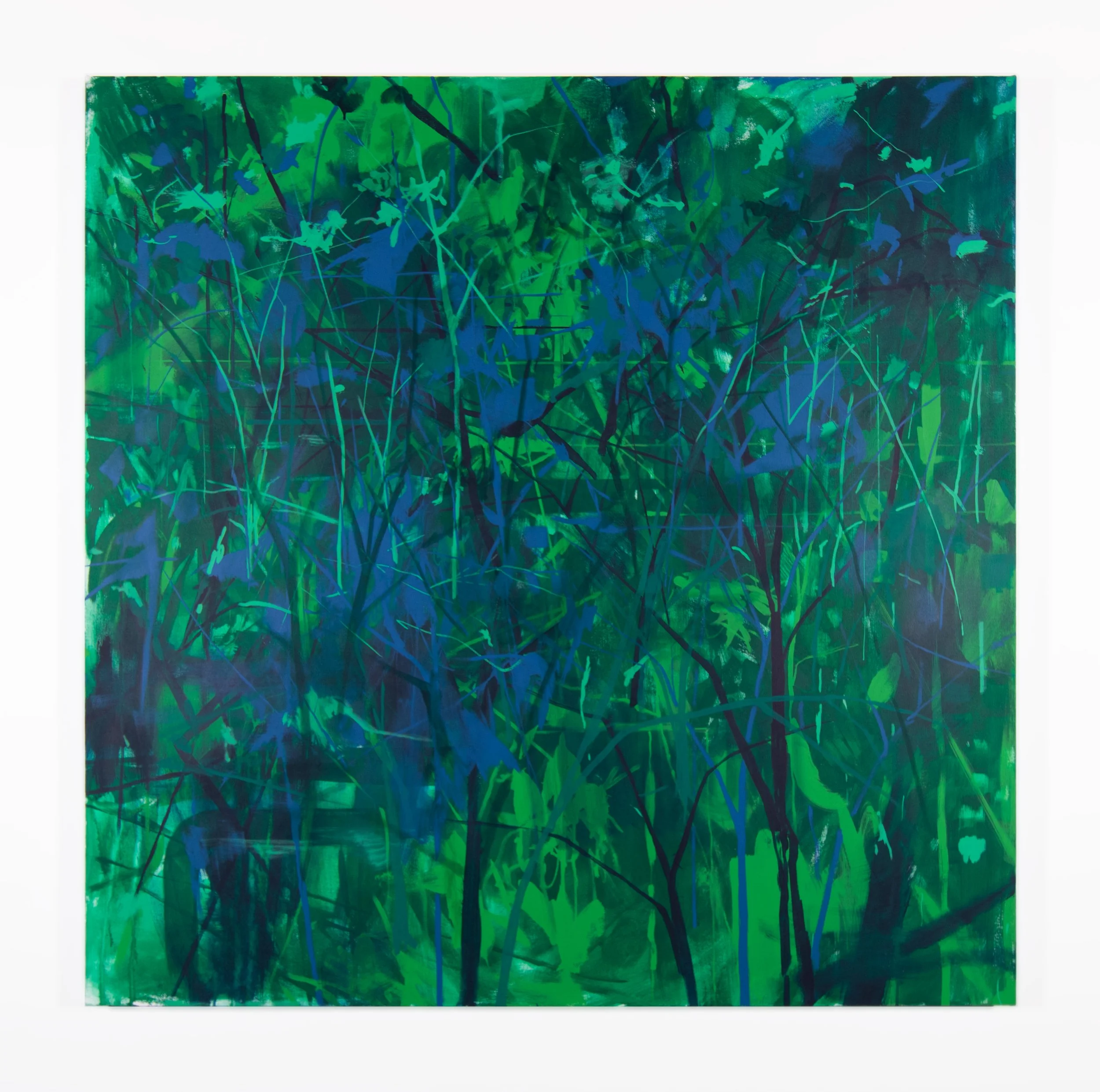  All Flesh is Grass  
2025 
dispersion pigment and acrylic on canvas 
62 × 62 inches 