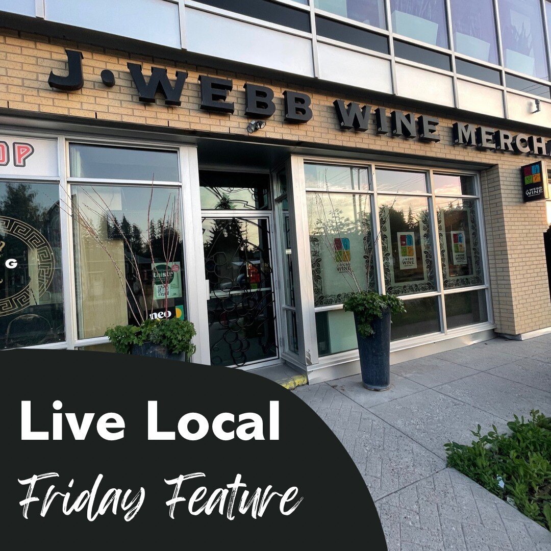 This weeks 'Live Local Friday Feature' is J Webb Wine Merchant. Our neighbourhood is home to one of Calgary's premier wine retailers. J Webb offers carefully sourced wines from all around the world suiting all budgets. They host tastings, events and 