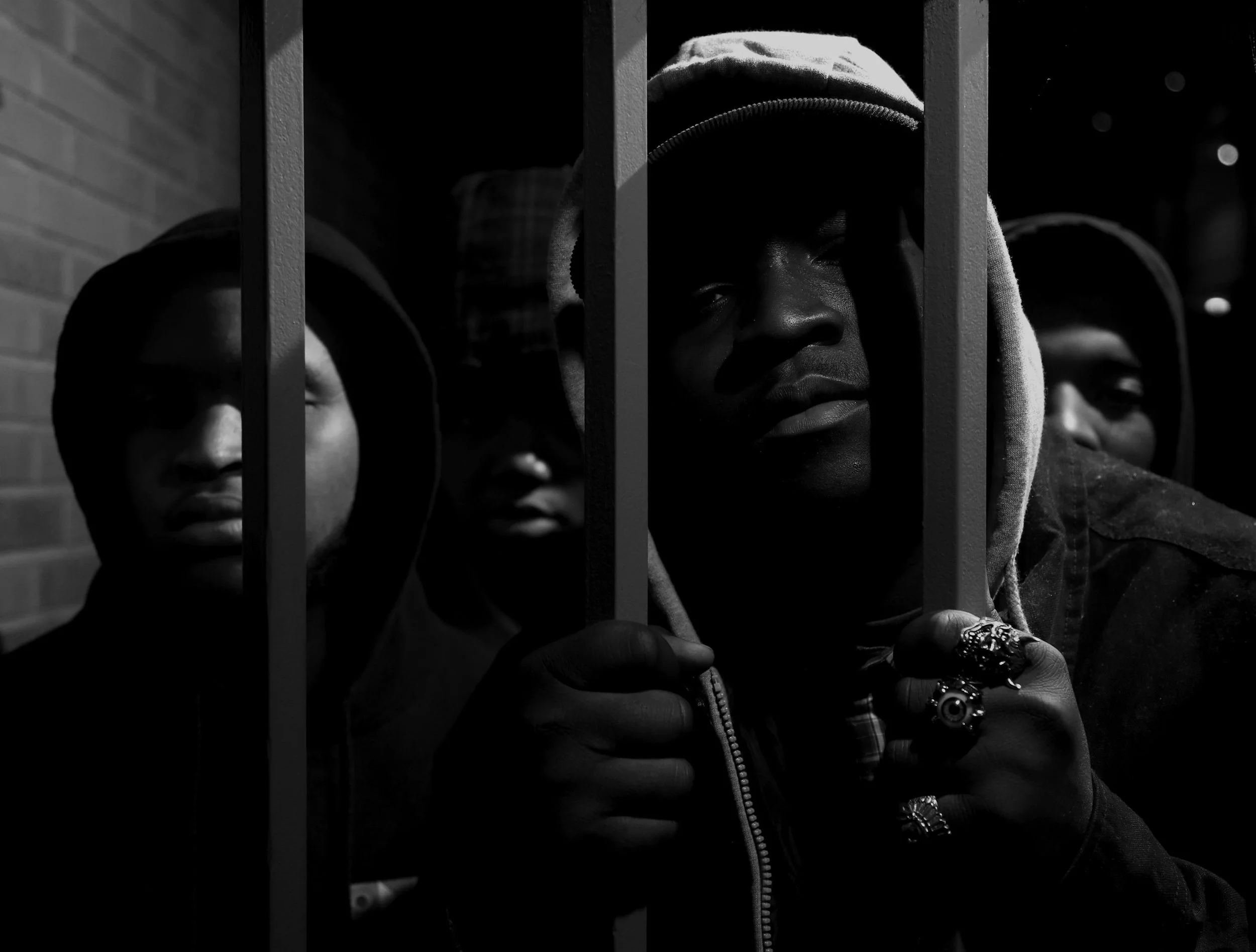  Mass Incarceration Portraits used for Pasadena City Colleges 2016 Courier magazine publication 