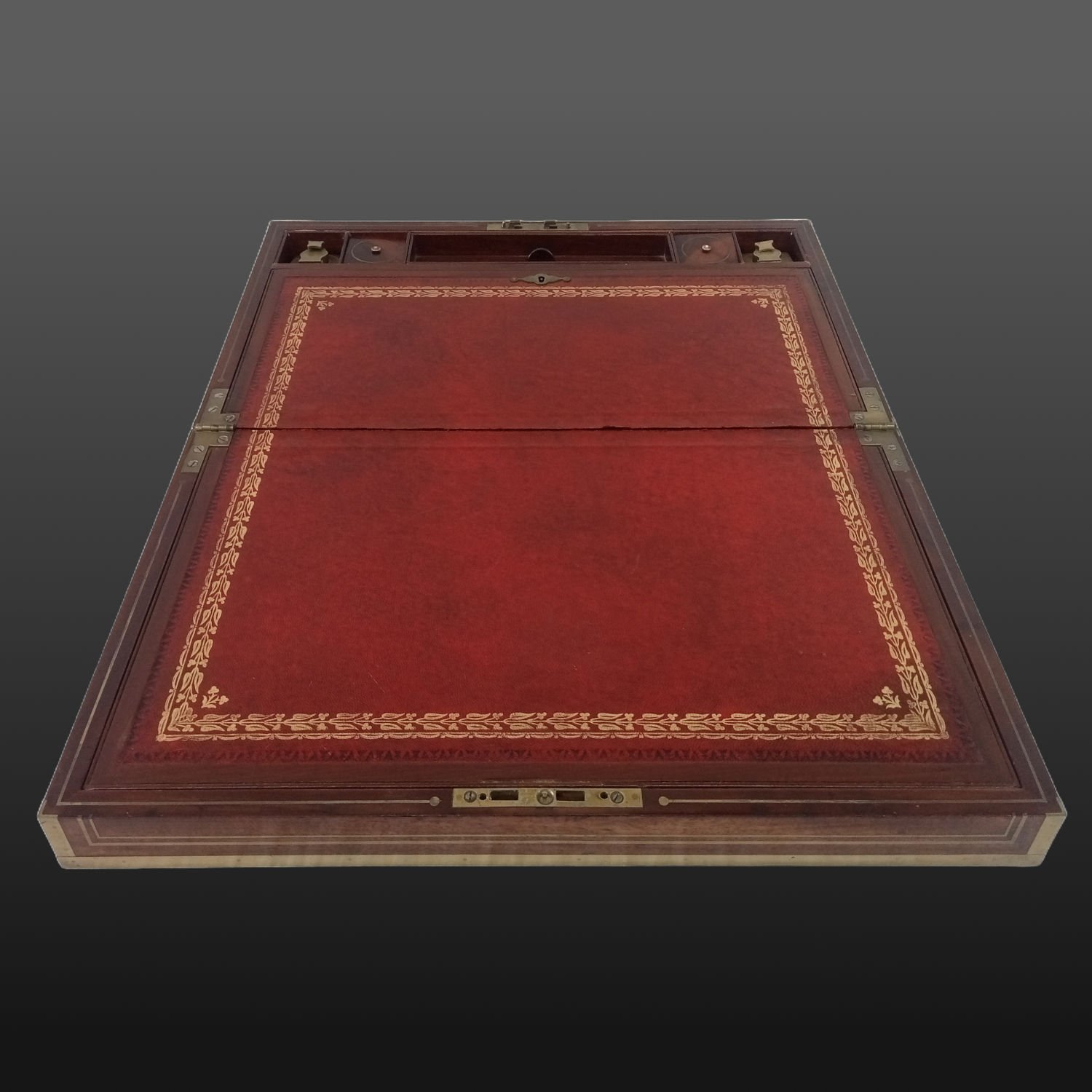 Mahogany Travelling Writing Box