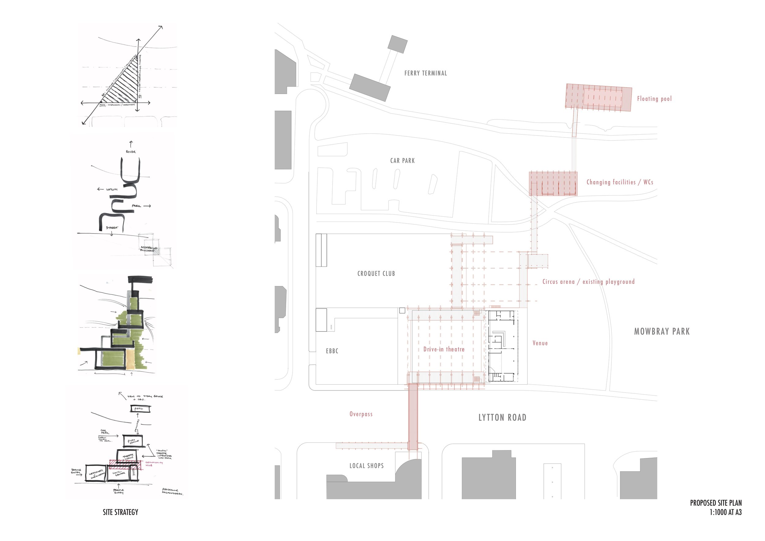 Concept proposal for East Brisbane Bowls Club from my Pilot Study