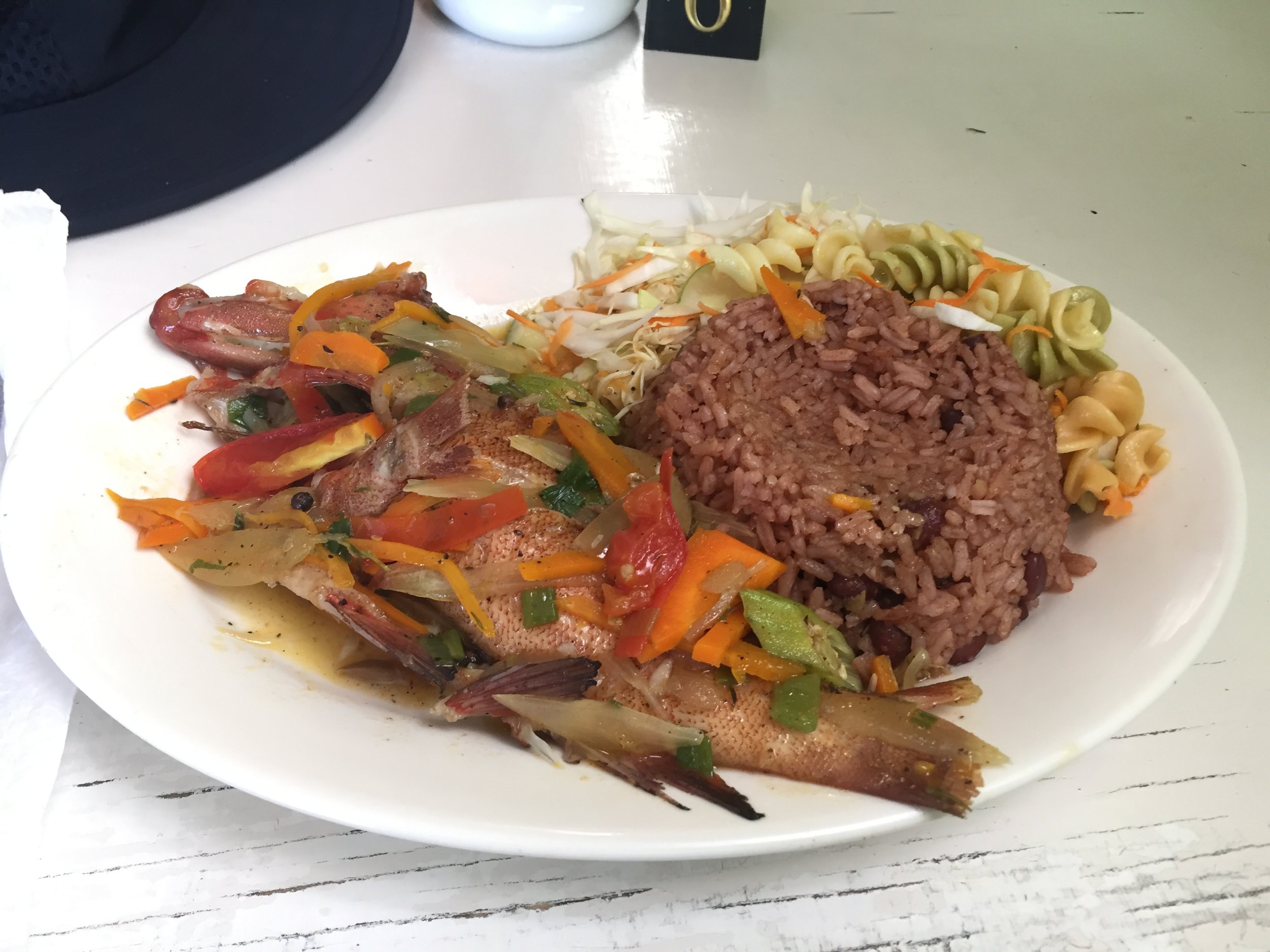طعام محلي في جامايكا