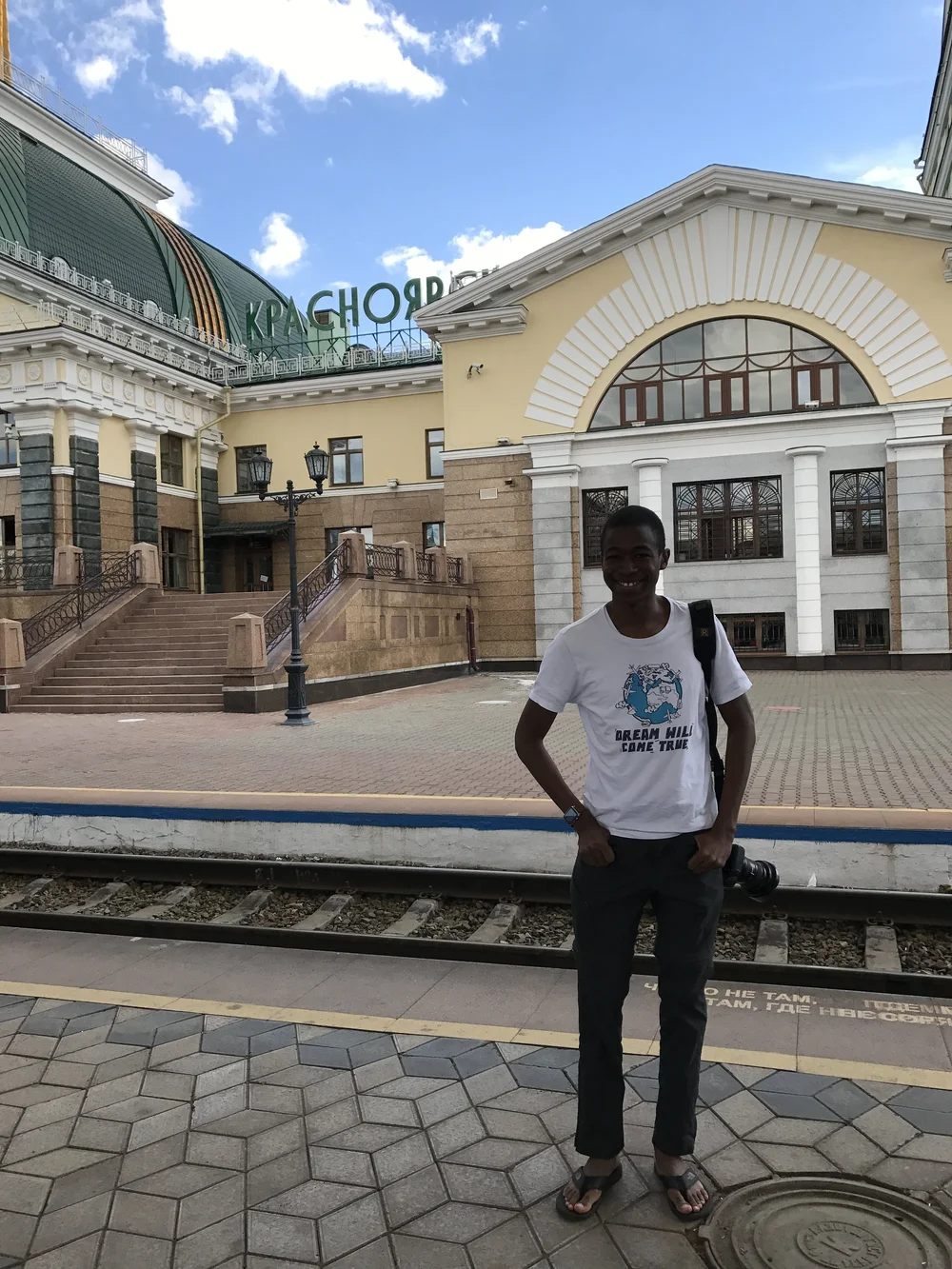 التصوير عند كل محطة