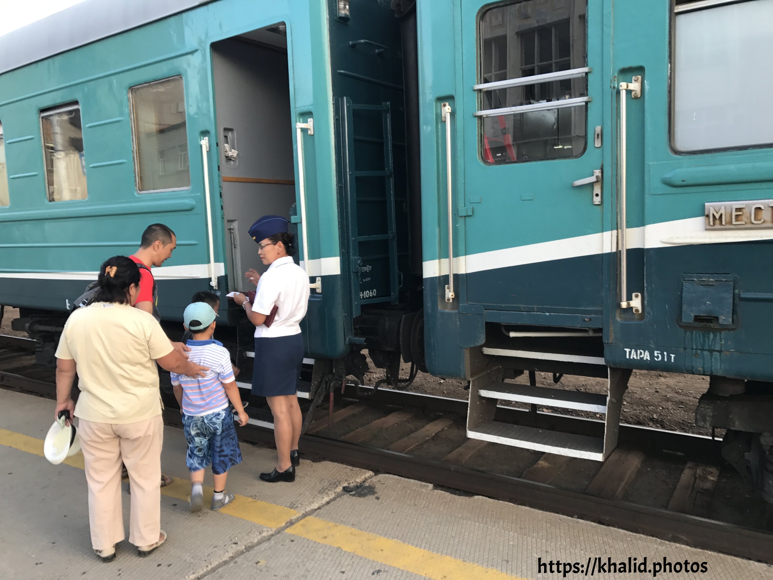 القطارات المنغولية