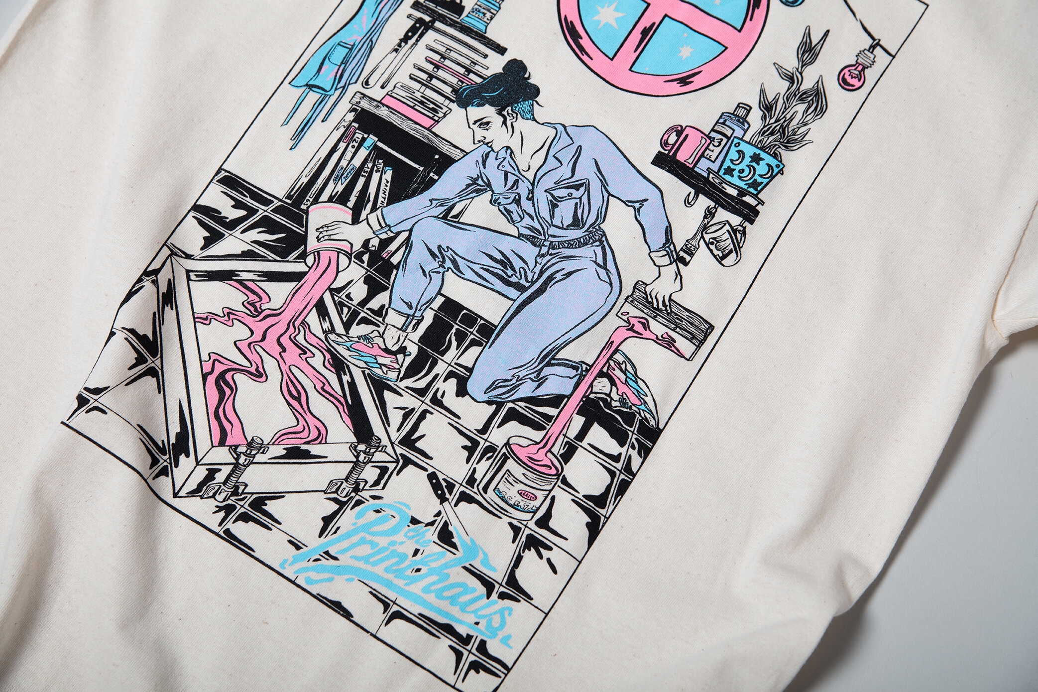 Printing Star t-shirt