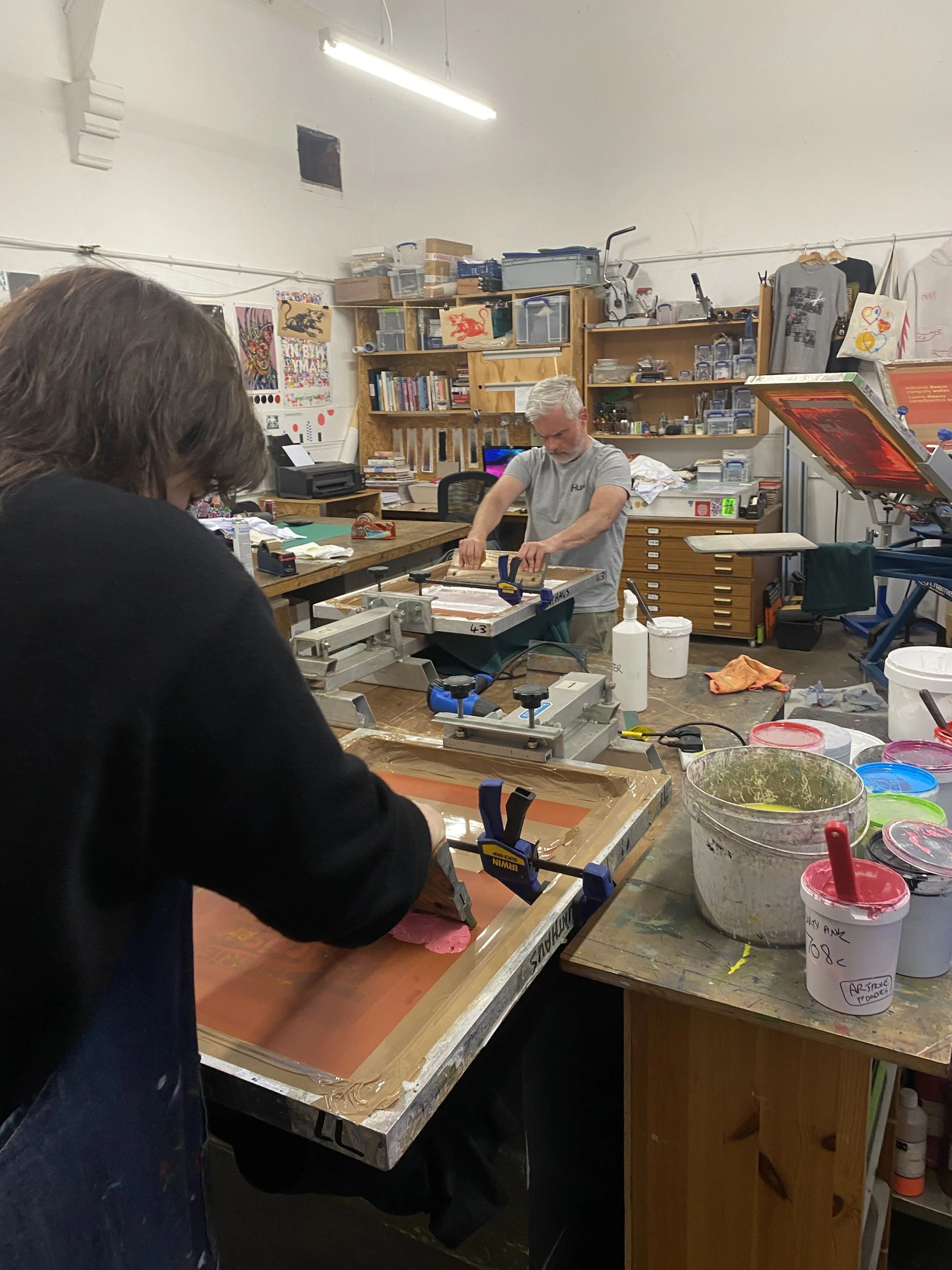 4-WEEK T-SHIRT SCREENPRINTING COURSE