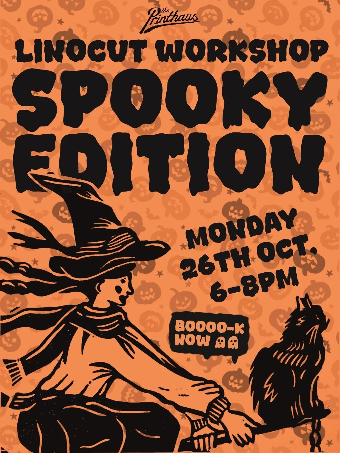 Halloween Linocut Workshop
