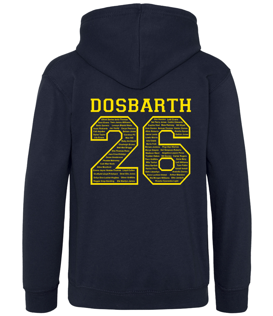 Hoodie Gadael 26 Ysgol Treganna (Pris llawn, ail-archeb)
