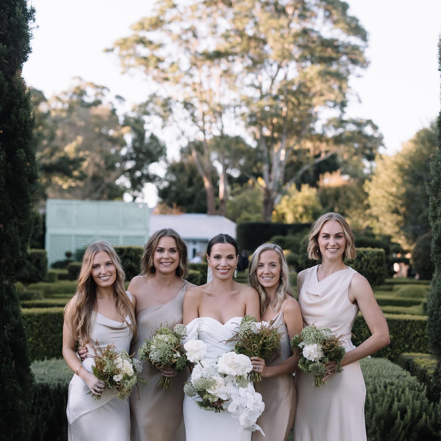 My gal @katie_kennedy_ and her beautiful gals. Never have I been so supported by a group of humans on a wedding day. Big love you bunch of beautiful humans. Gorgeous pic by @jimmy_raper stunning venue @merribeehouse #forethoughtwedding #realwedding #