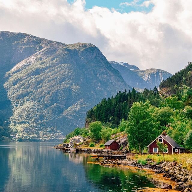 Driving around the fjords in a camper van on our honeymoon &bull; Norway &bull; 2016