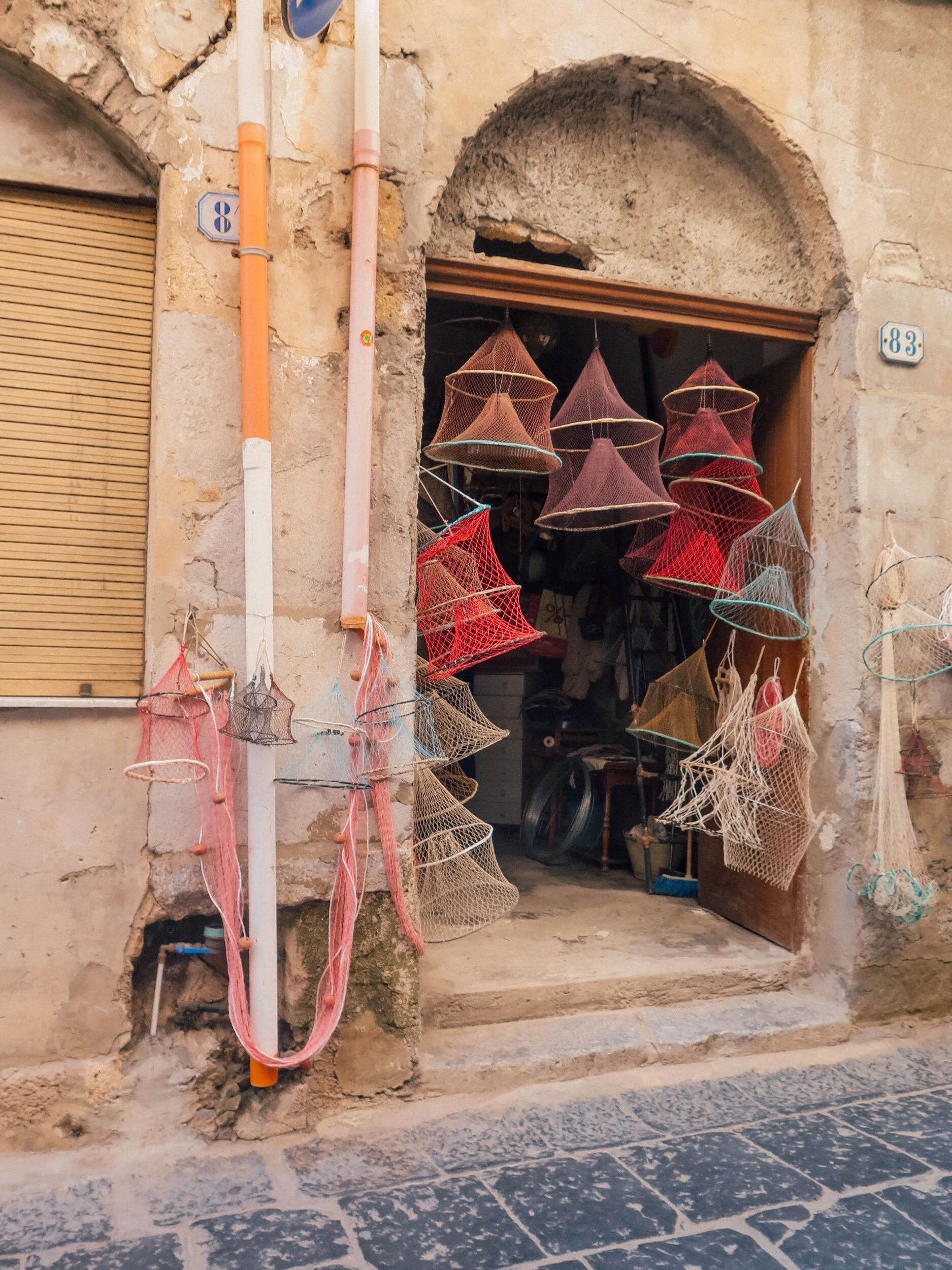  The streets of Cefalu 