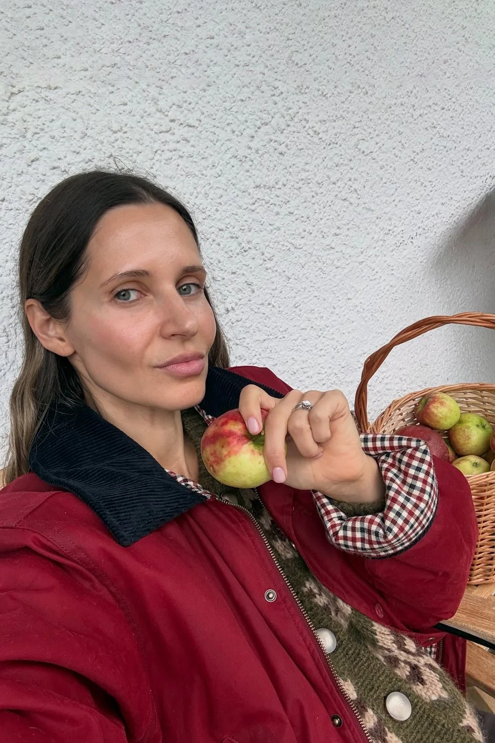 @emily_luisa_and_me in House of Sunny The Waxed Rain Jacket