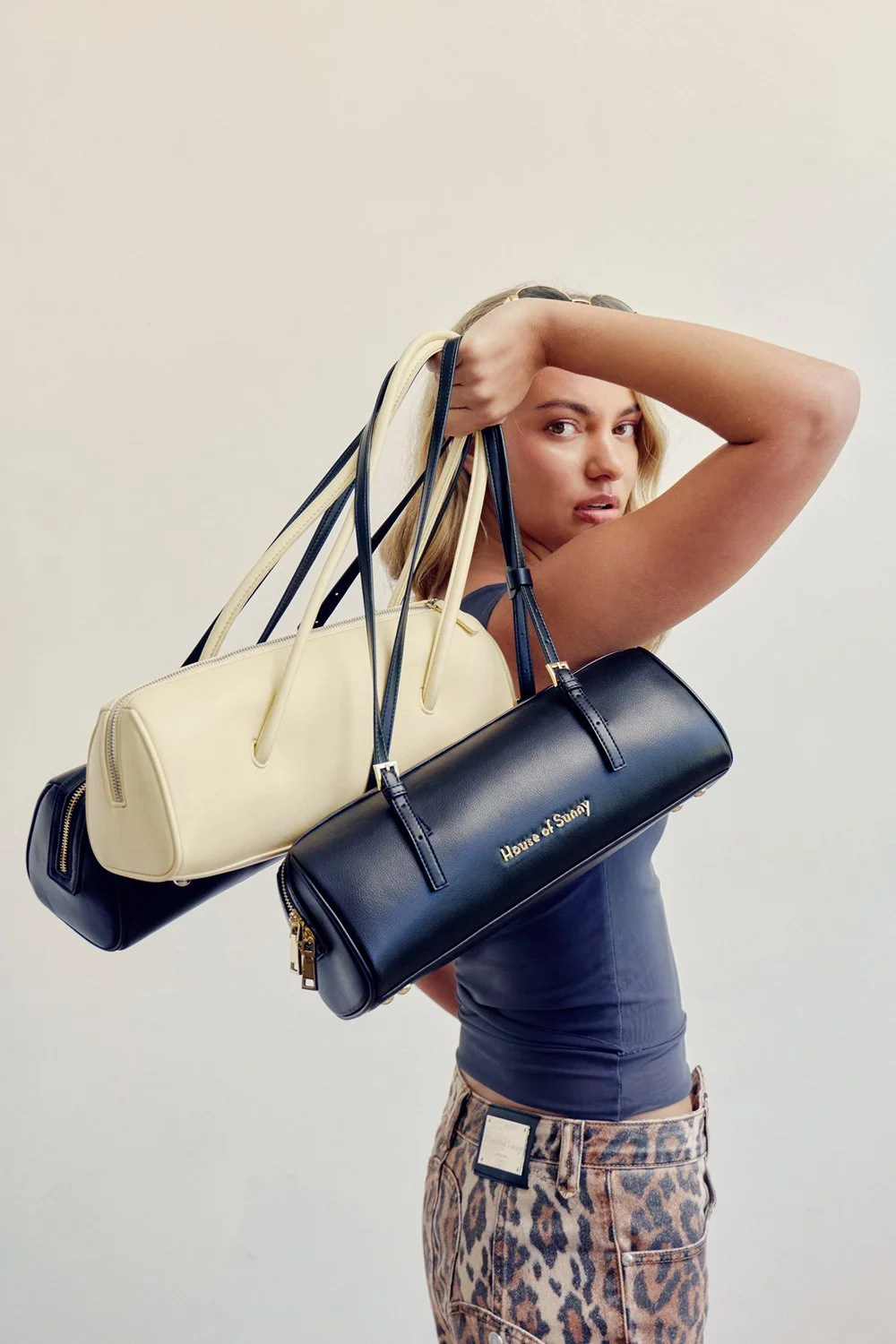 House of Sunny The Shirley Bag - Dark
