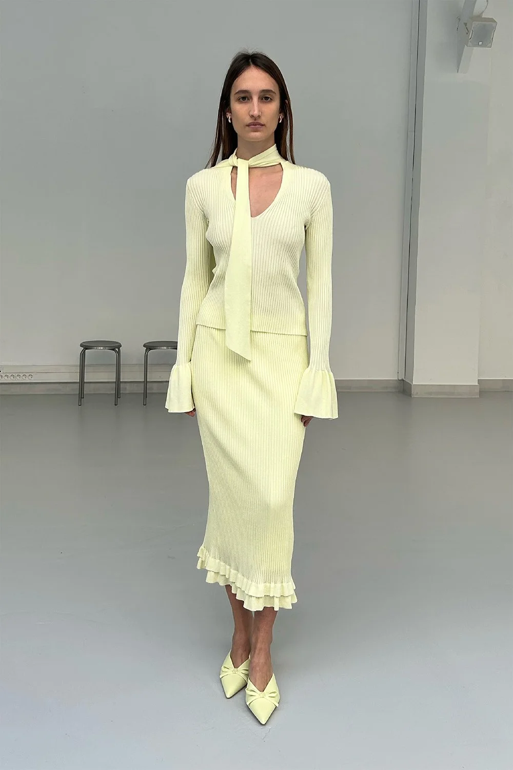 SAEMDI Sunny Pen Skirt