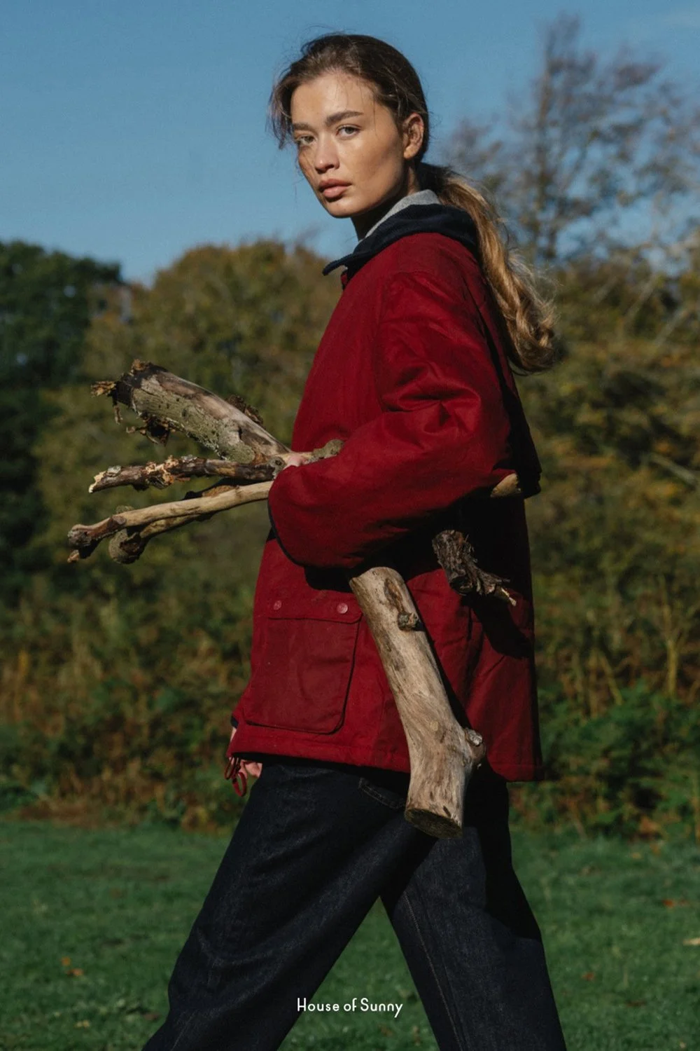 House of Sunny The Waxed Rain Jacket