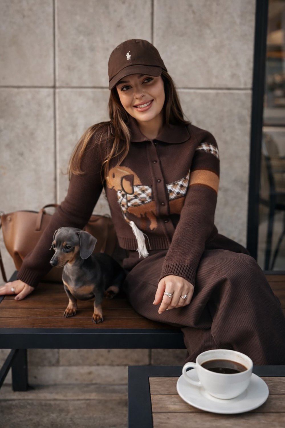 @melisketenci in House of Sunny Walk In The Park Tripper - Tobacco