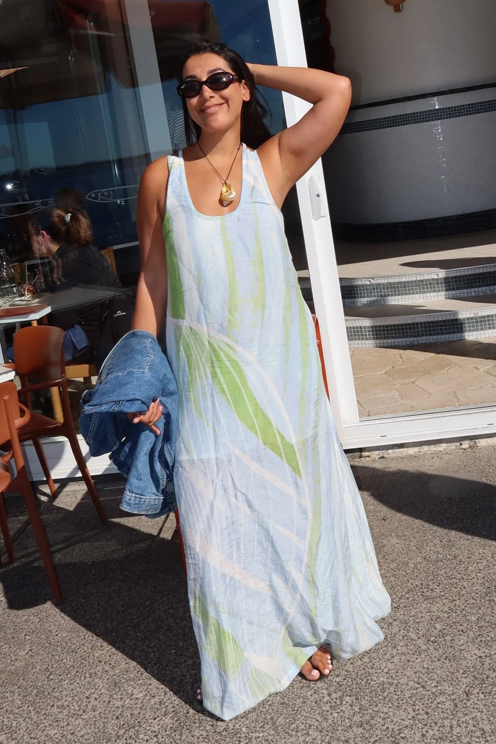 @sangeetatatiana in Significant Other Giorgie Maxi Dress