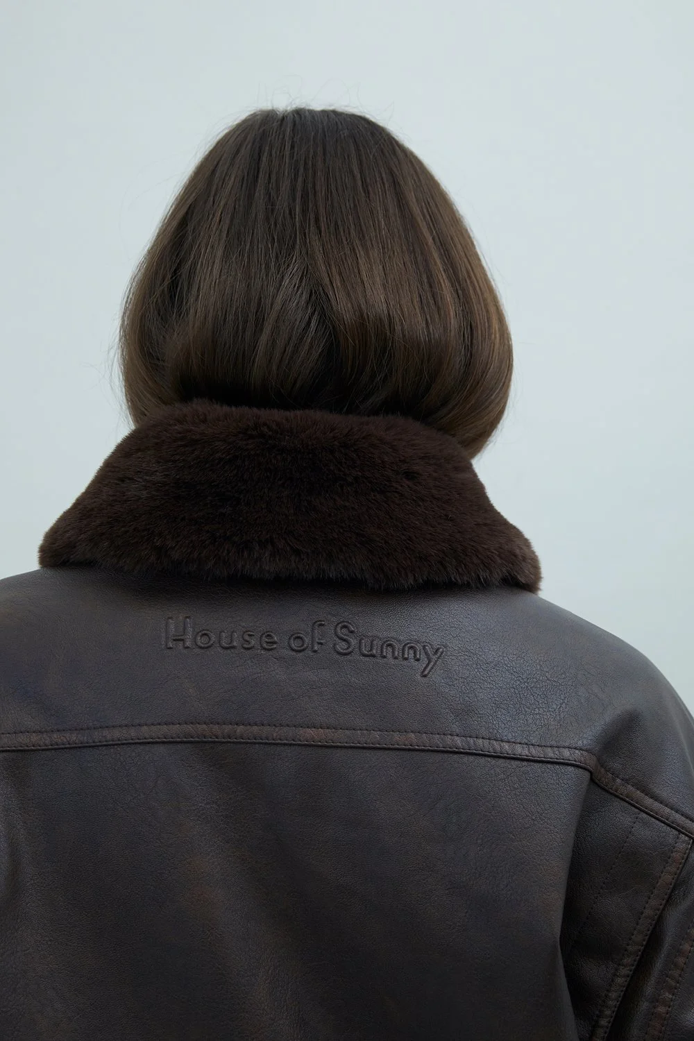 House of Sunny Cruise Flight Jacket - Brown