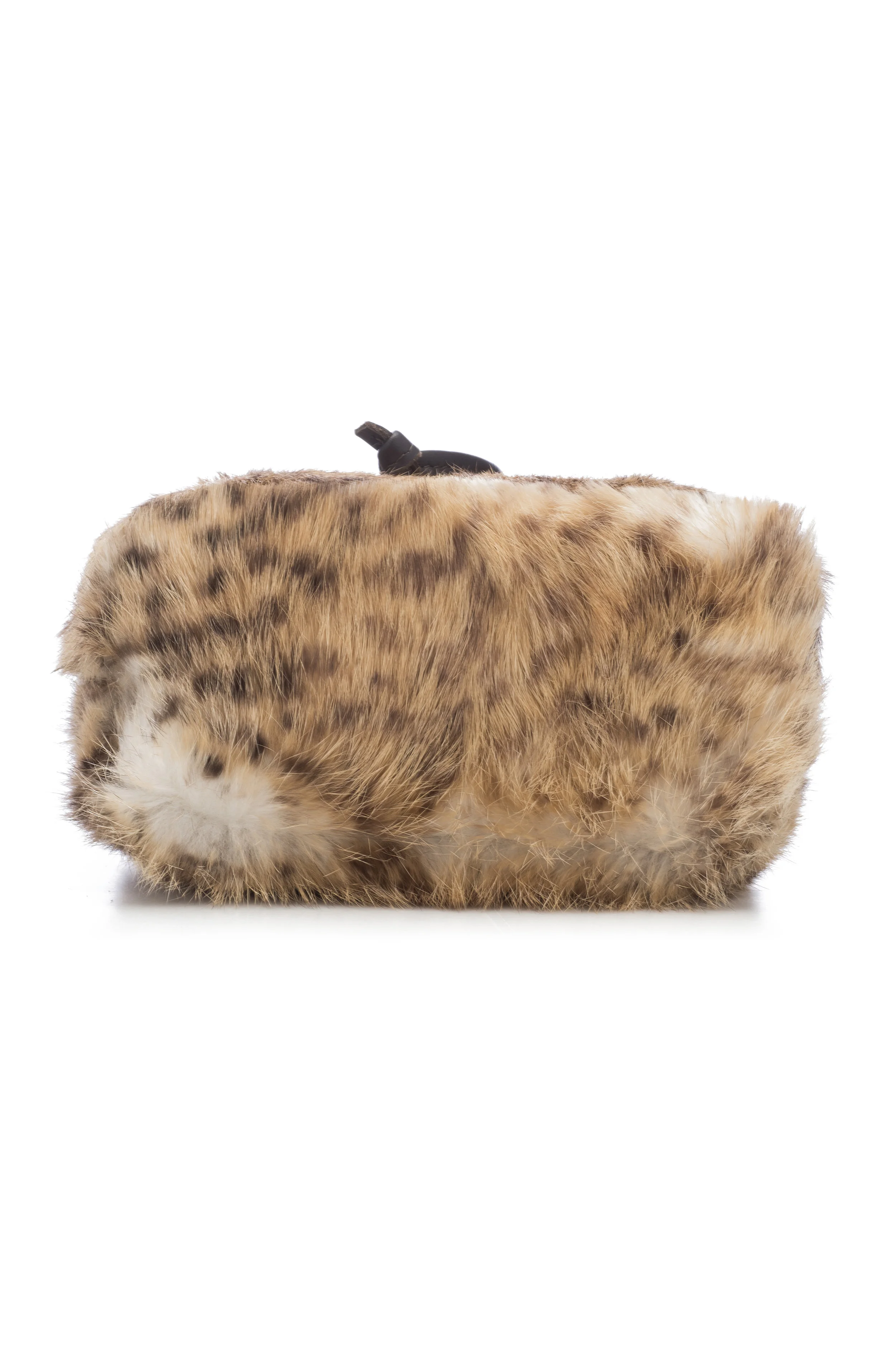 August The Mini Colonia Bucket Bag - Fluffy Cheetah