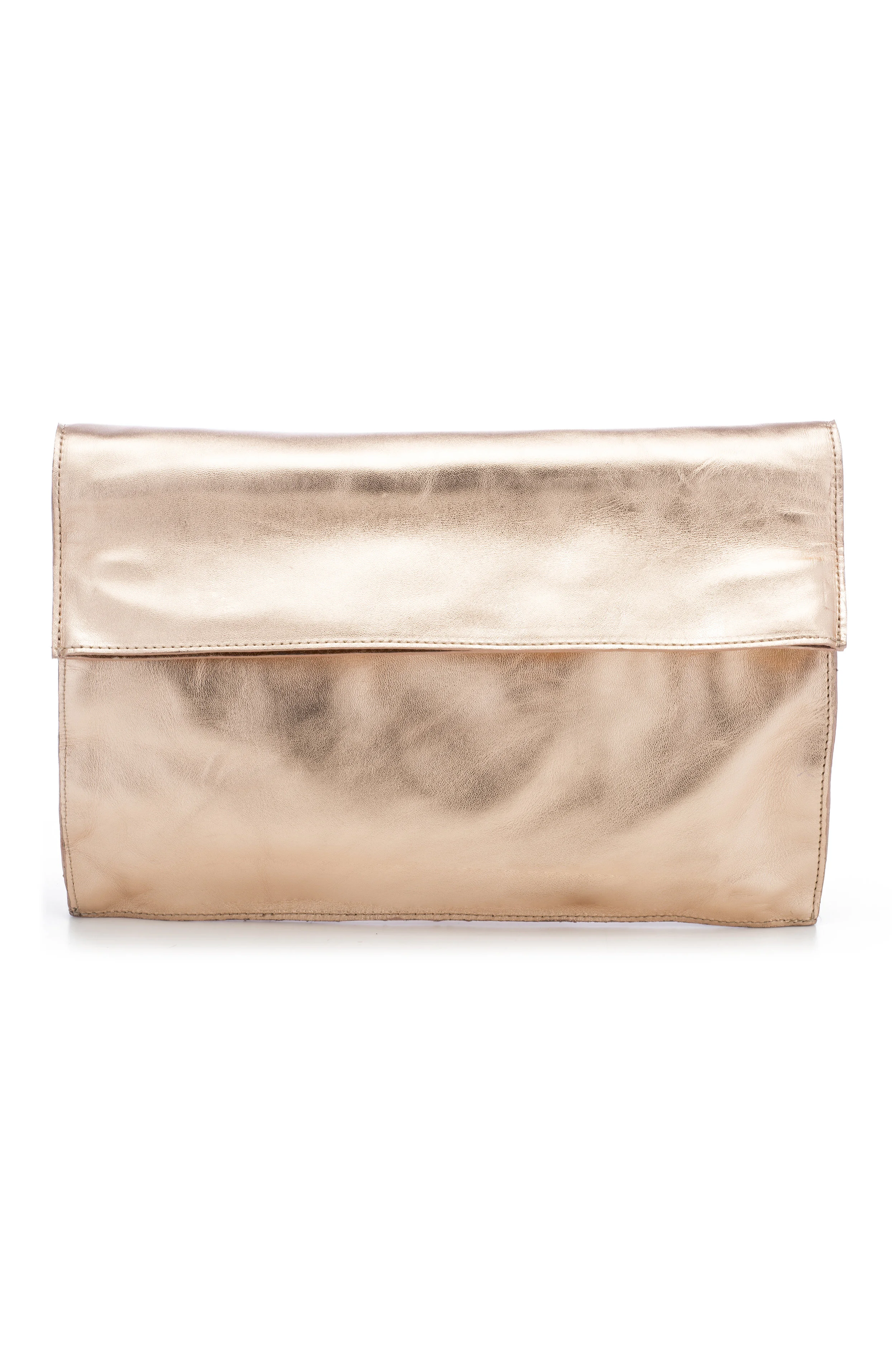 August The Courchevel Folded Bag - Rose Gold