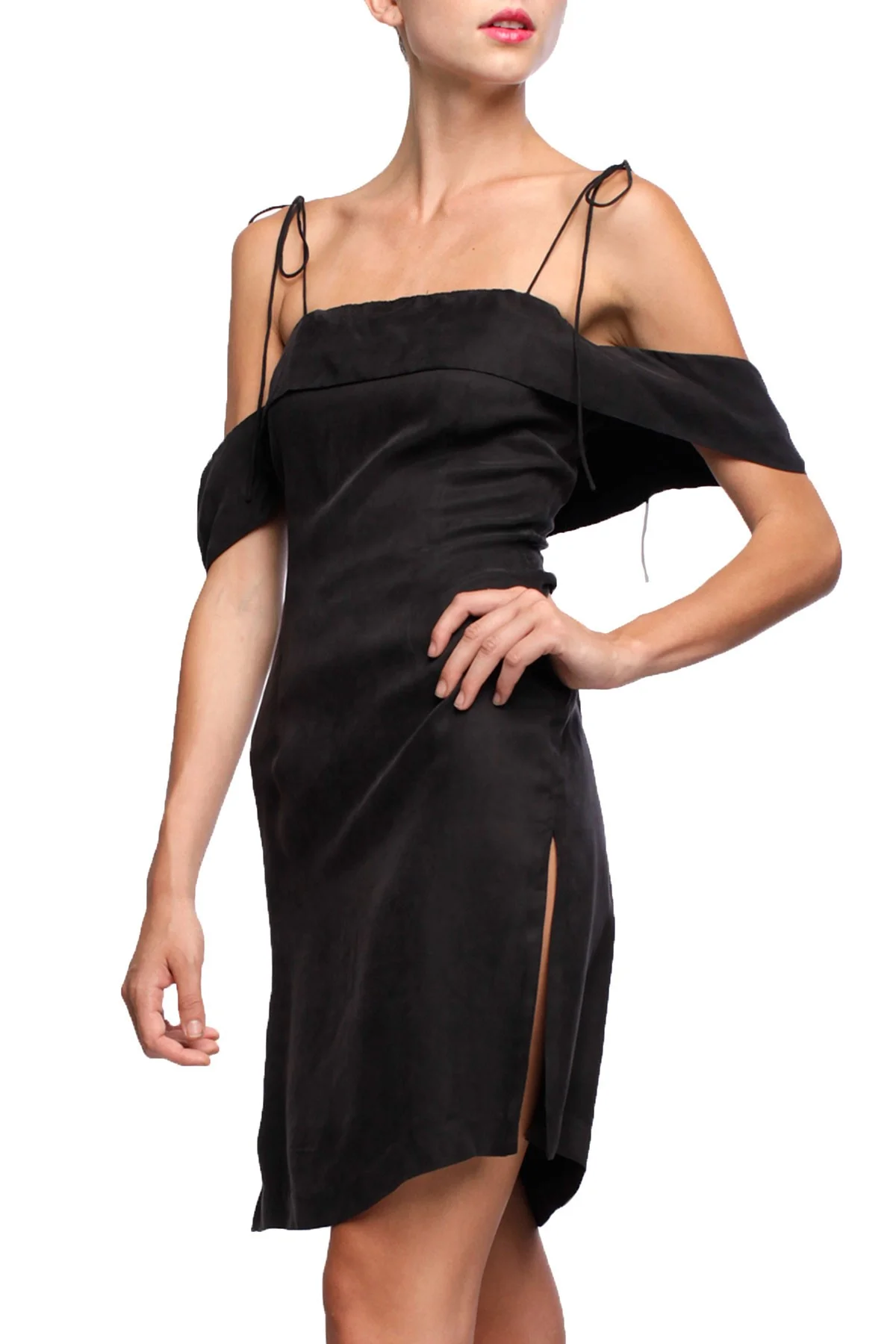 Line & Dot Eva Off The Shoulder Tube Dress
