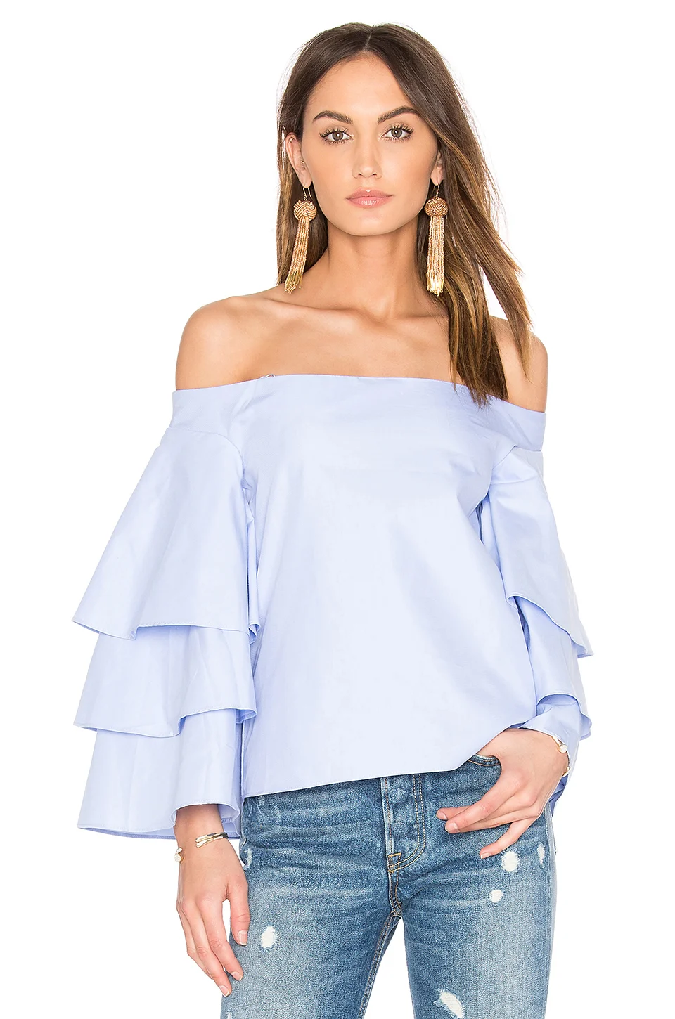 Three Layers Sleeve Top