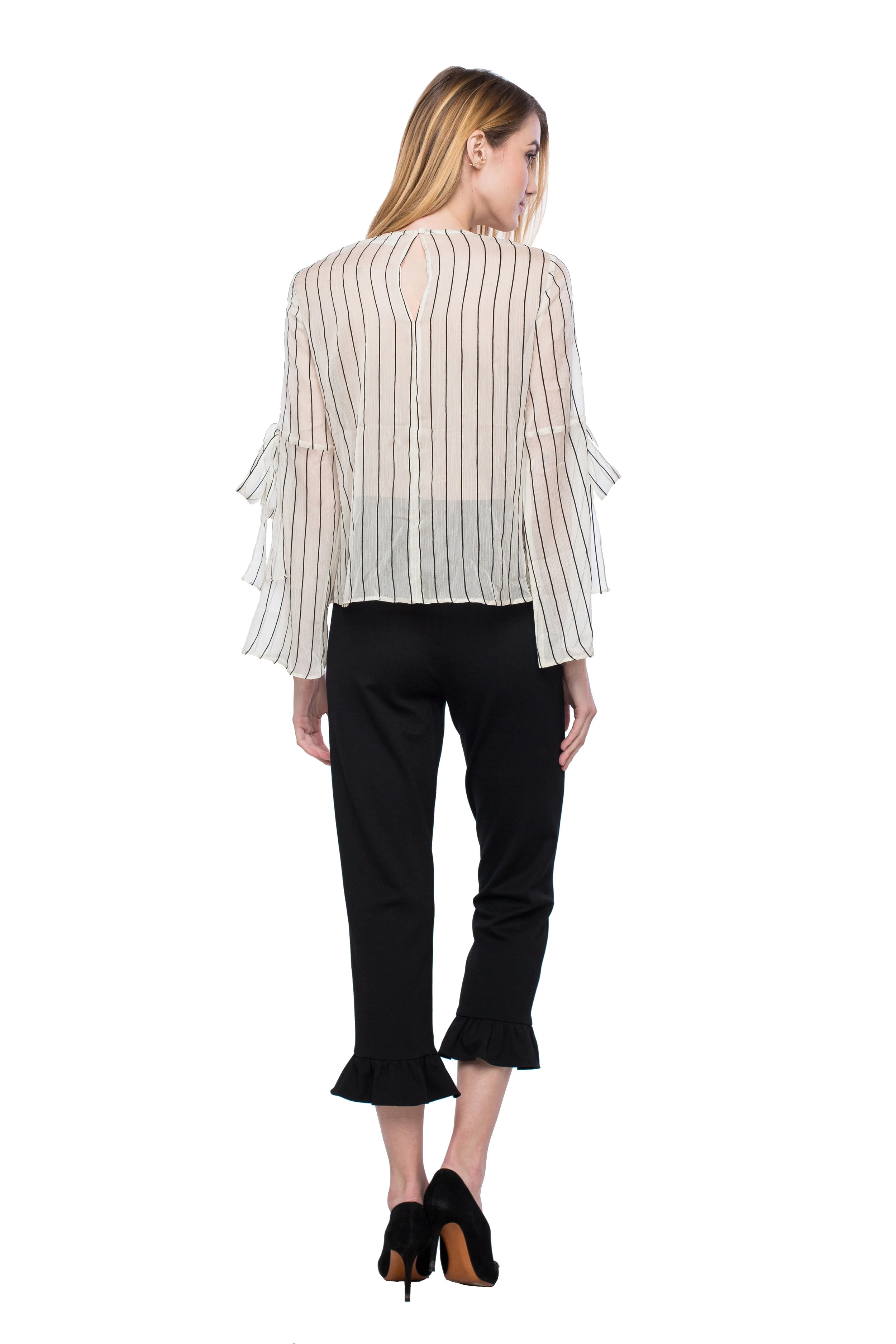 Line & Dot Jacqui Stripe Top
