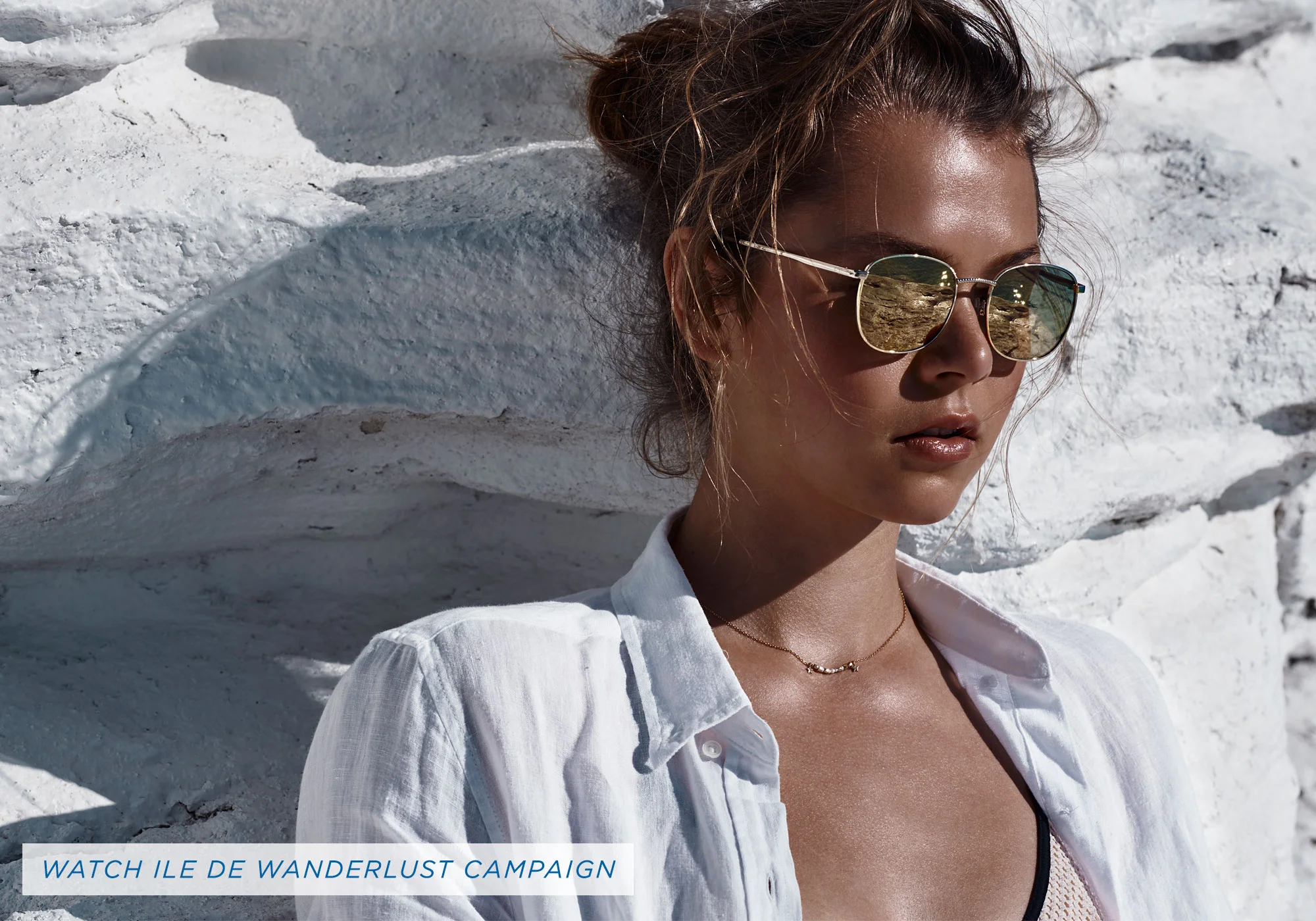 Le Specs Neptune Sunglasses - Gold