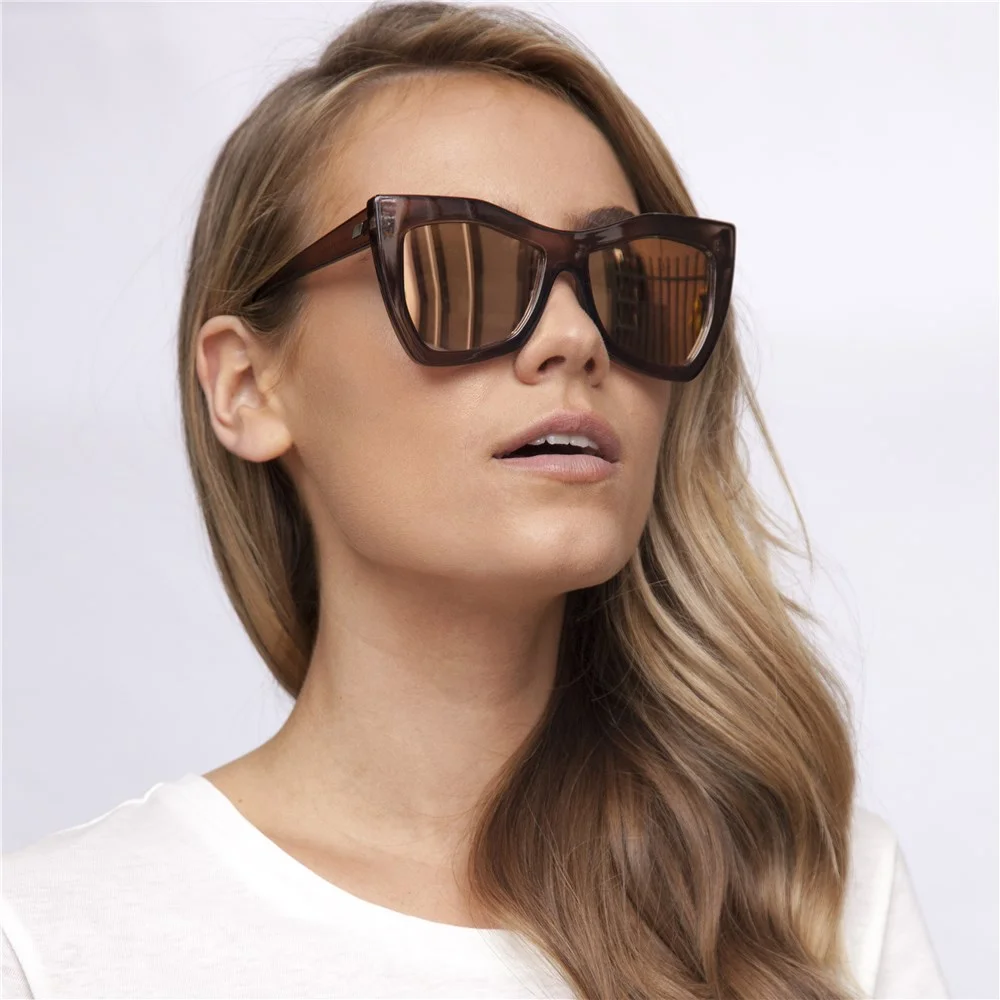 Le Specs Kick It Sunglasses - Pebble Rust