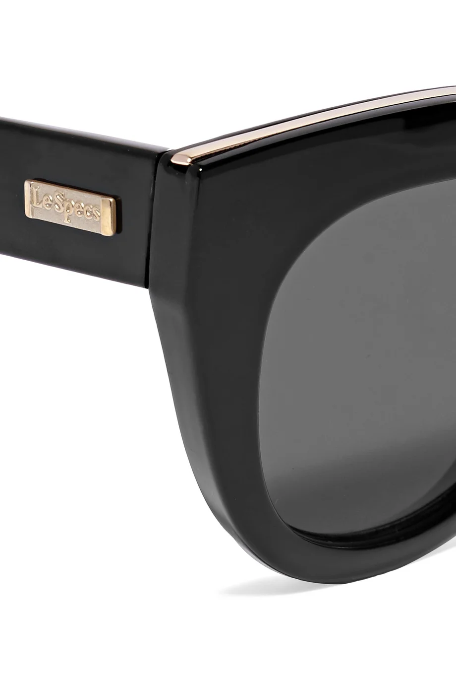 Le Specs Air Heart Sunglasses - Black
