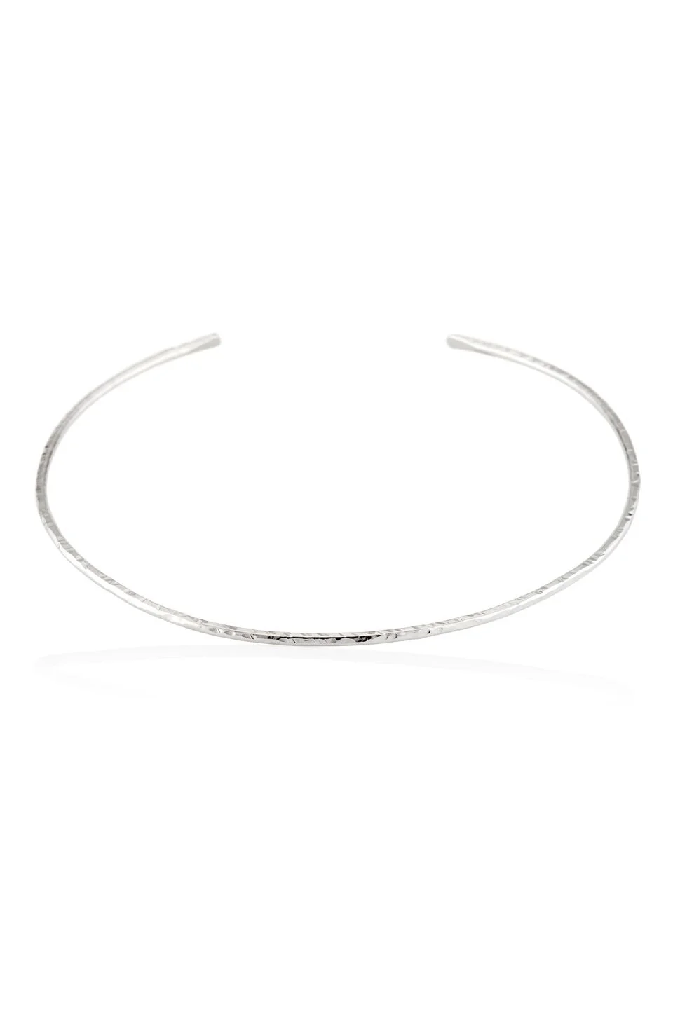 Destéene Isa Wire Choker - Rhodium