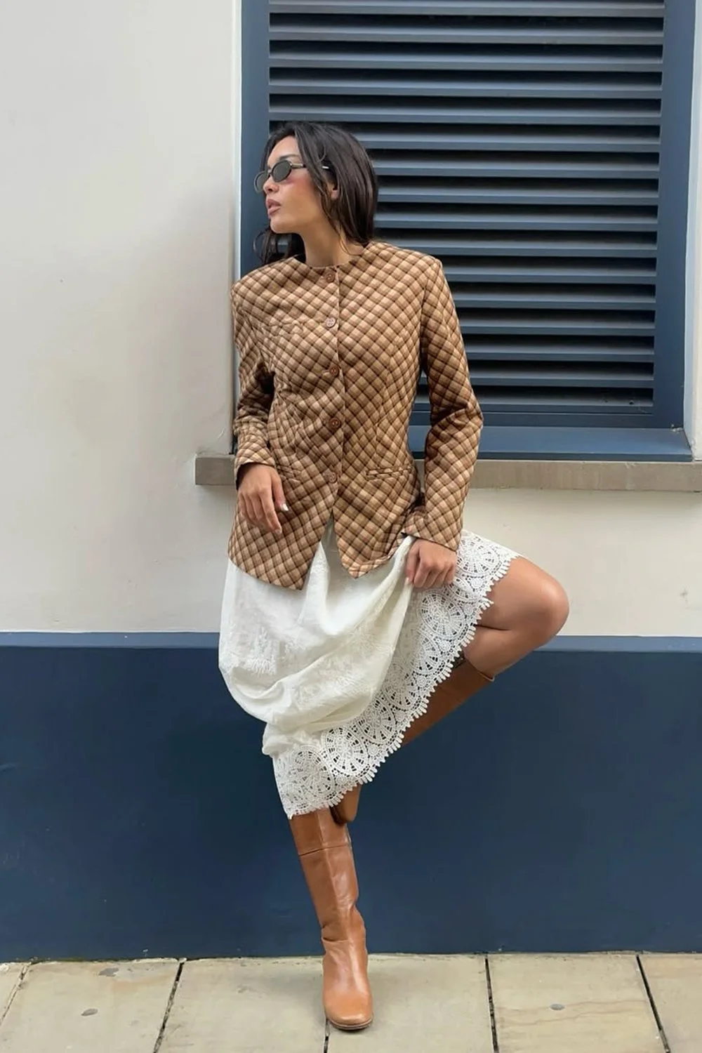 @caitlinnorthlewis in House of Sunny Blossom Skirt