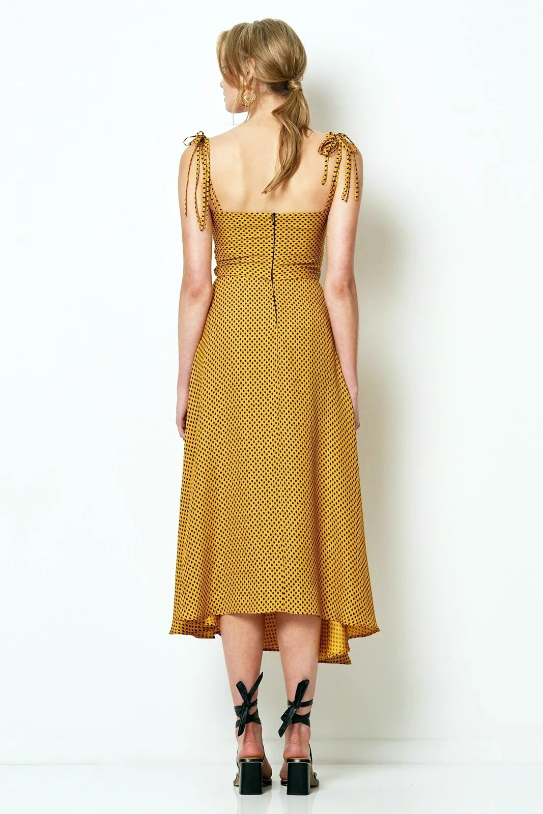 Bec + Bridge Sun Valley Polka Dot Midi Dress