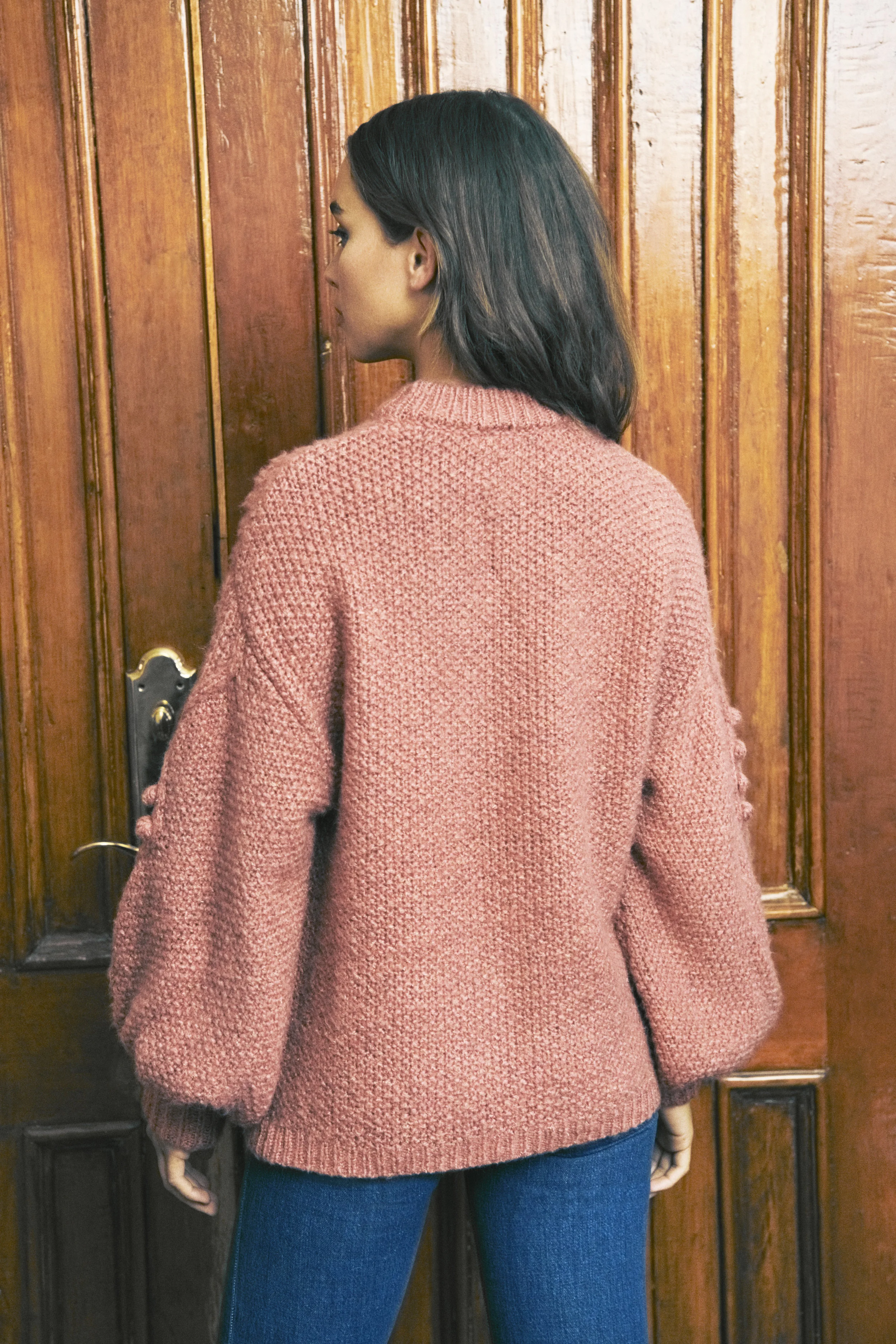 Saylor Josephine Oversize Crewneck Sweater