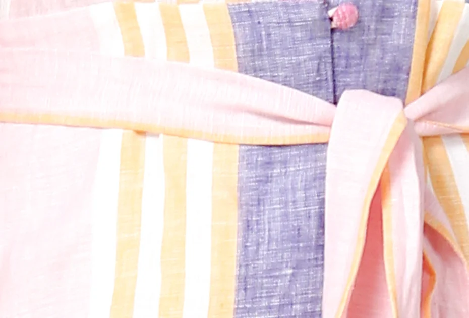 Line & Dot Kairi Stripe Mini Dress