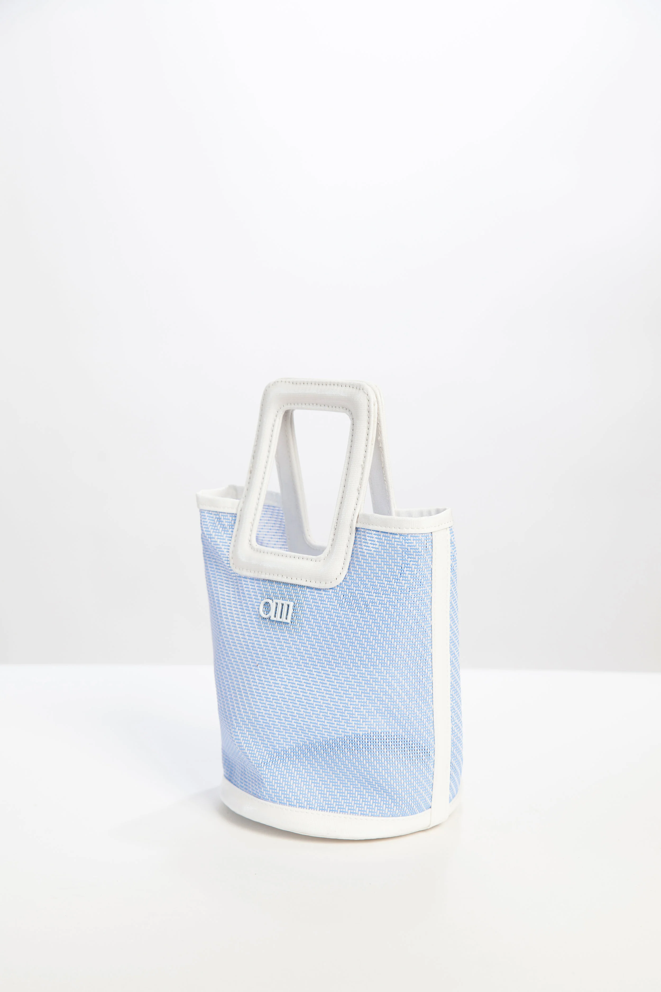 Solid & Striped The Pookie Mini Tote Bag - Sky Mesh